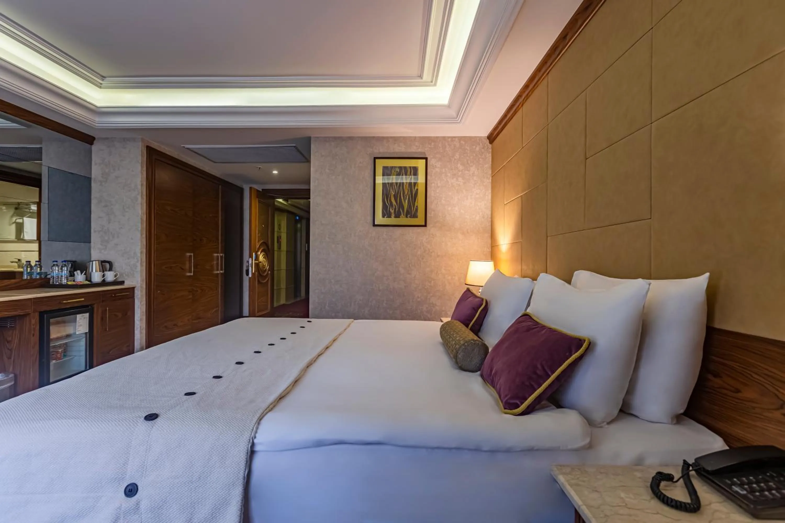 Bed in Eurostar Old City Hotel & Spa