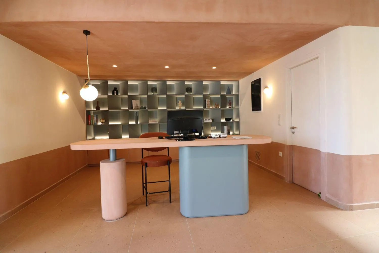 Lobby or reception in Philoxenia Apartments