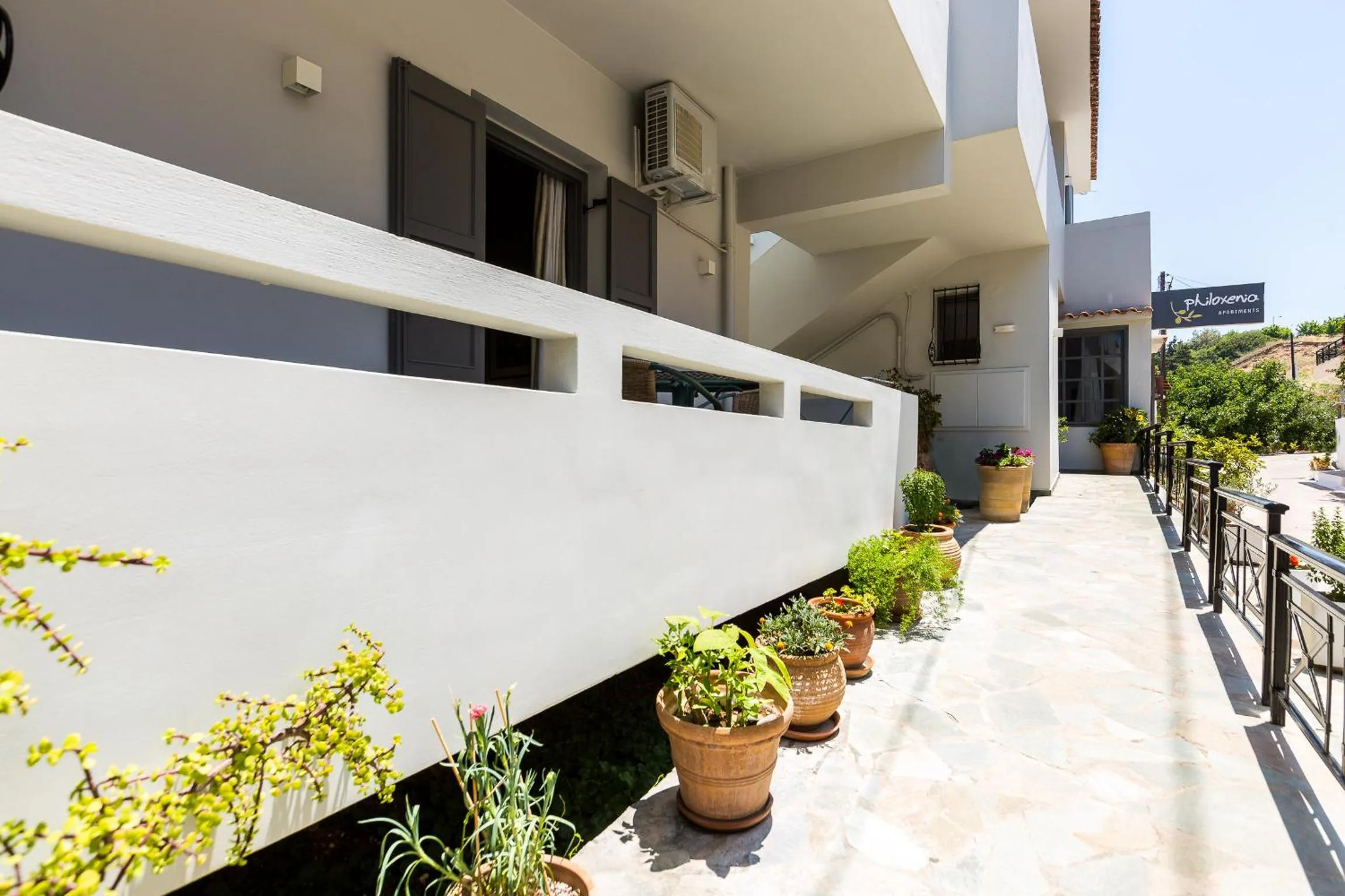 Property building in Philoxenia Apartments