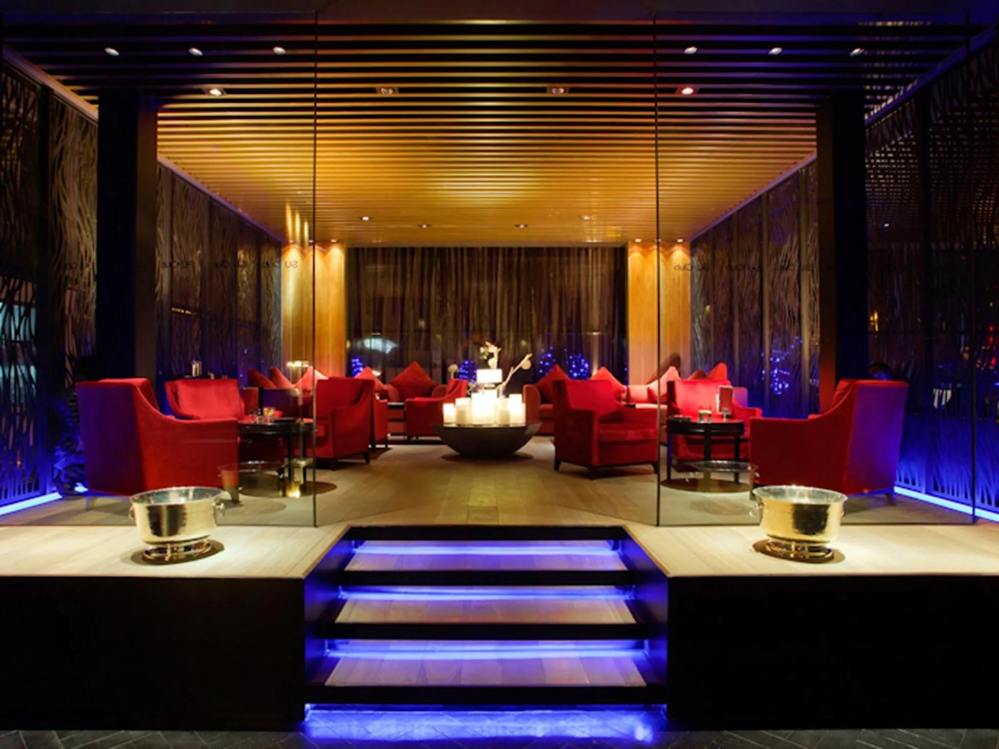 Lounge or bar in Howard Johnson Parkland Hotel Dalian