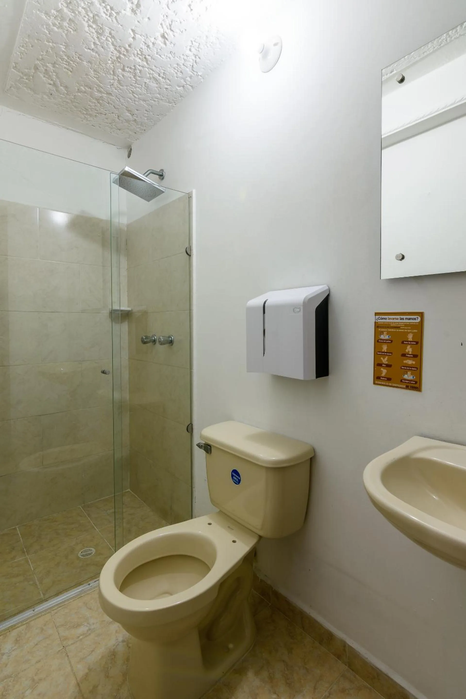 Bathroom in Hotel Sol del Estadio