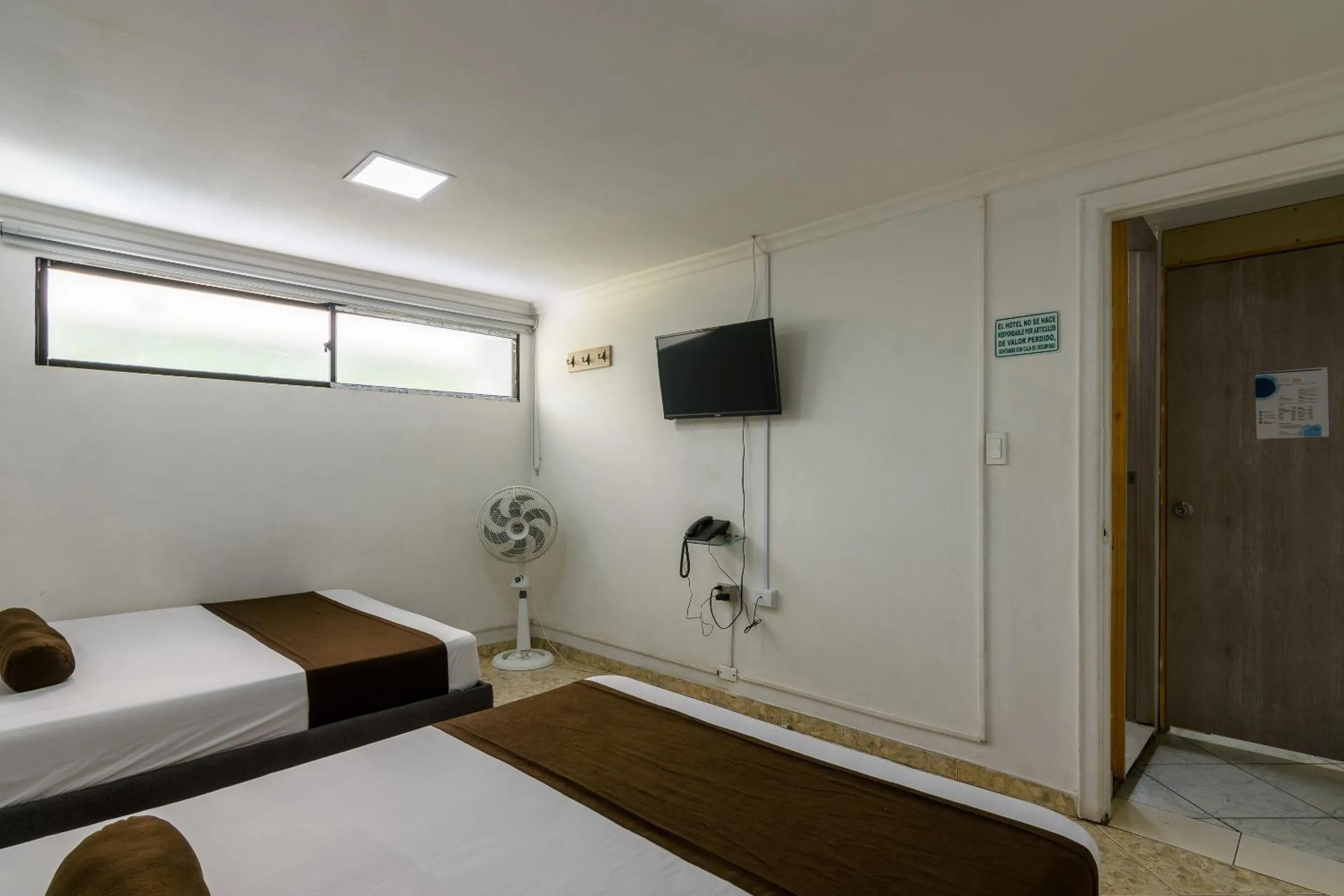 Bed in Hotel Sol del Estadio