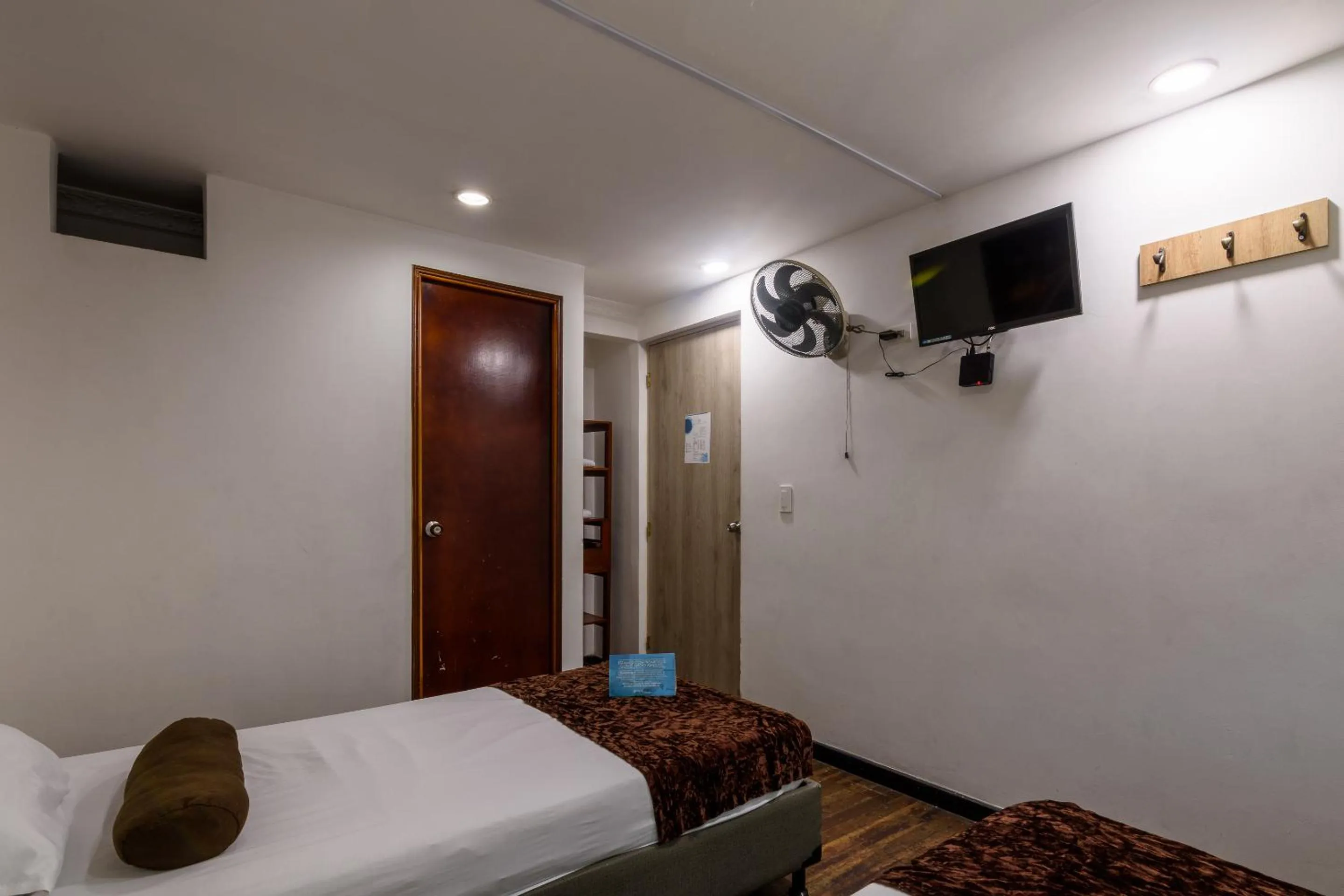 Bed in Hotel Sol del Estadio