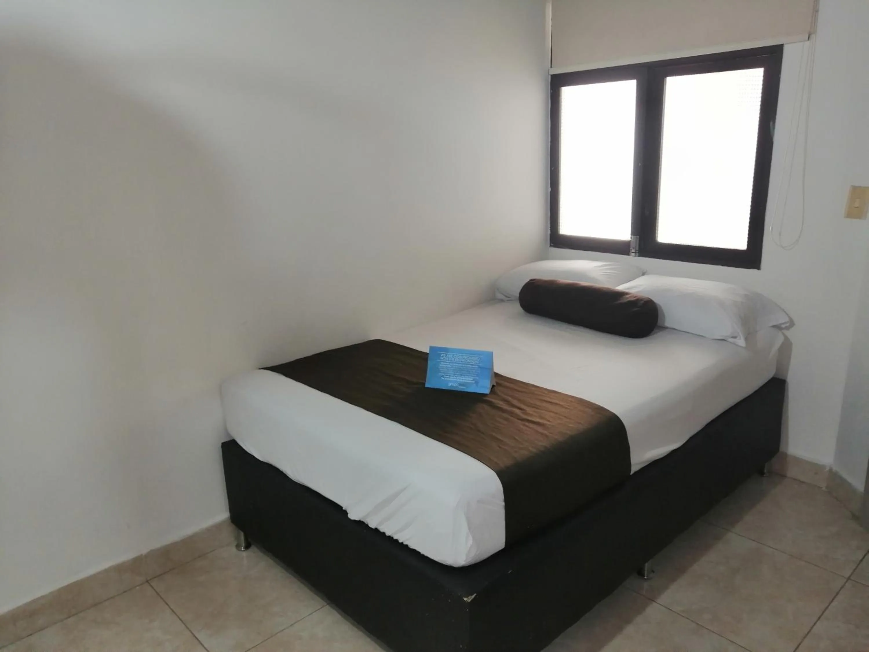 Bed in Hotel Sol del Estadio