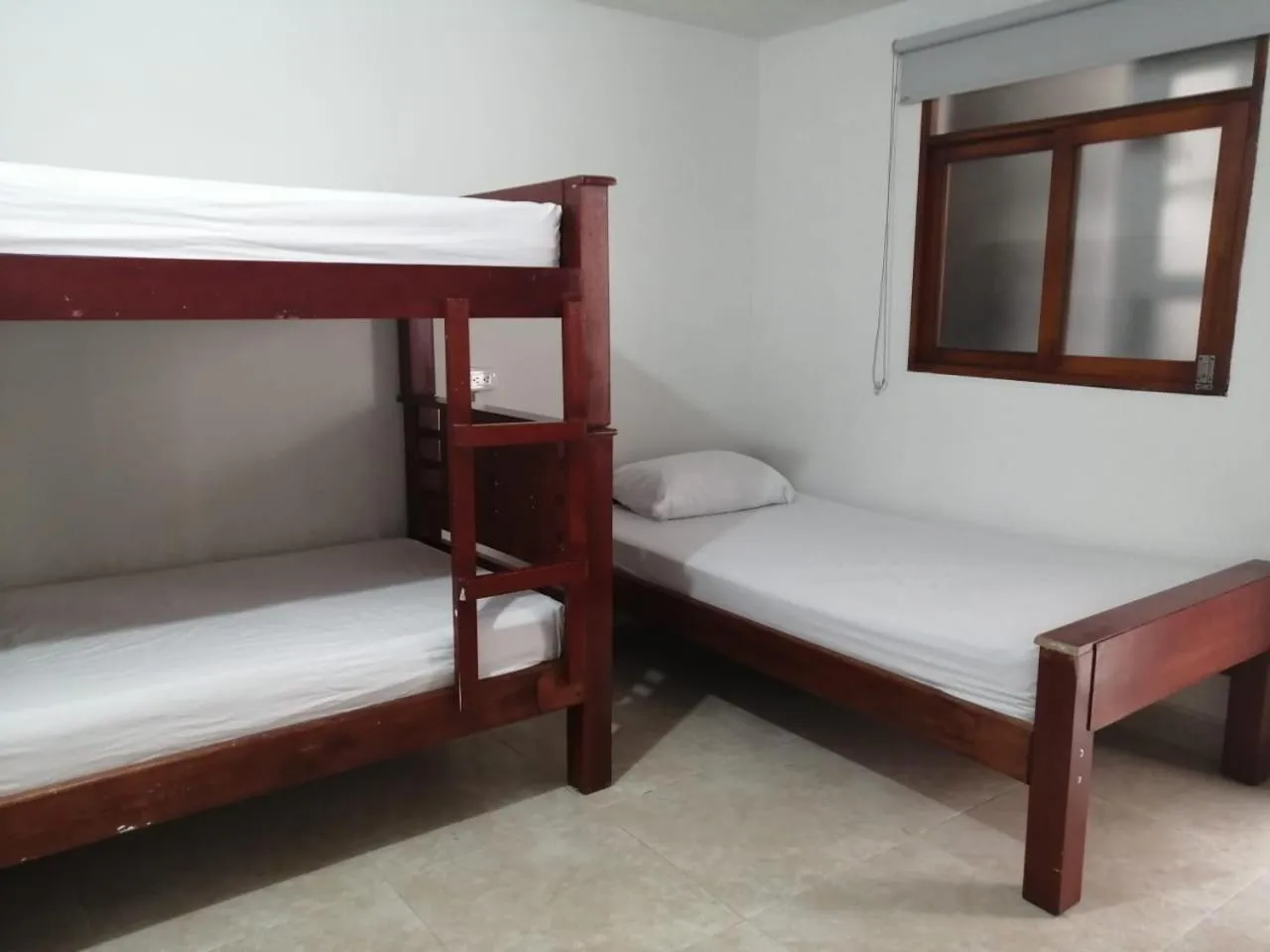 Bed in Hotel Sol del Estadio