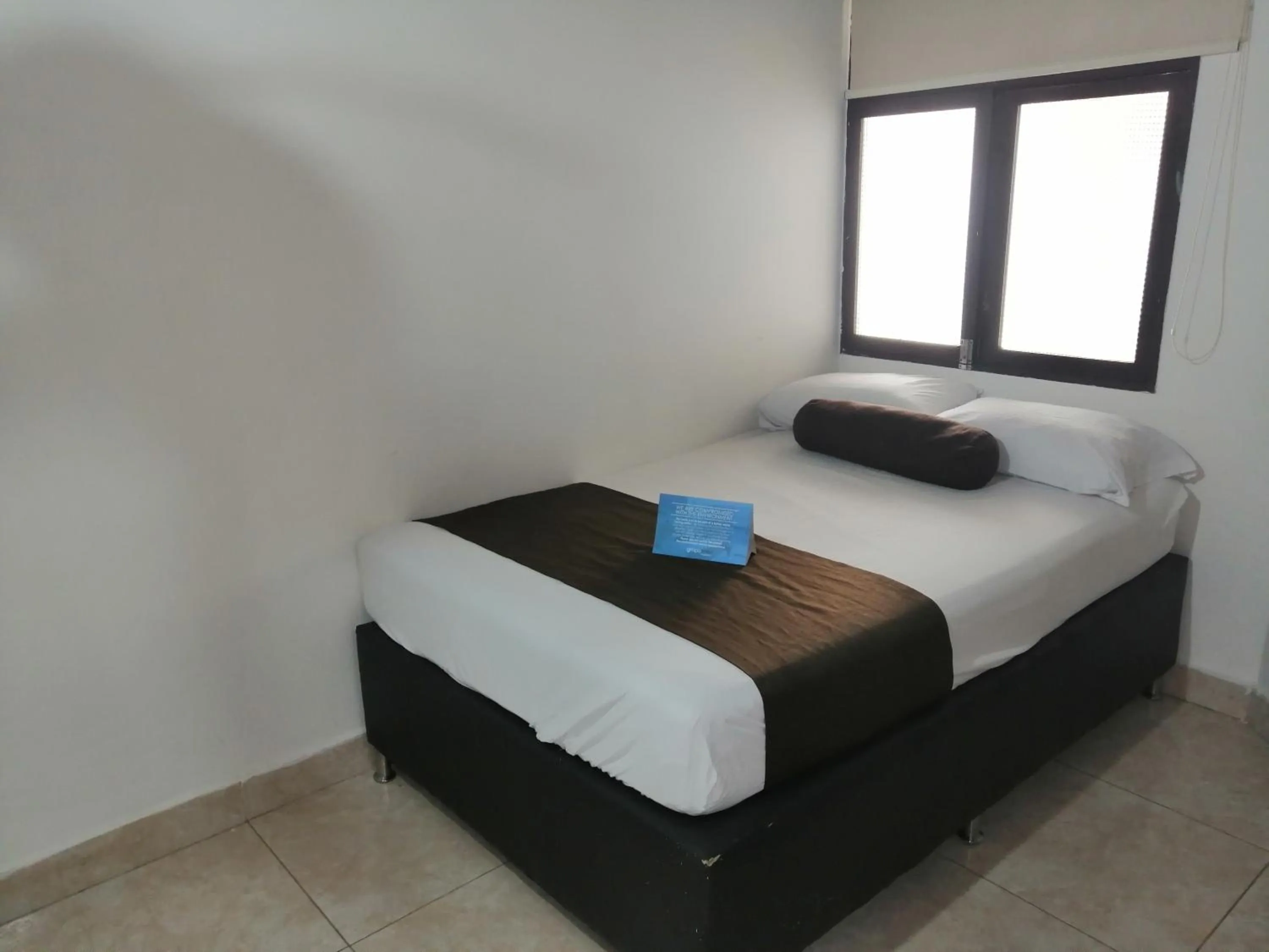 Bed in Hotel Sol del Estadio