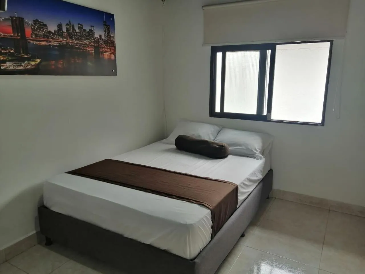 Bed in Hotel Sol del Estadio