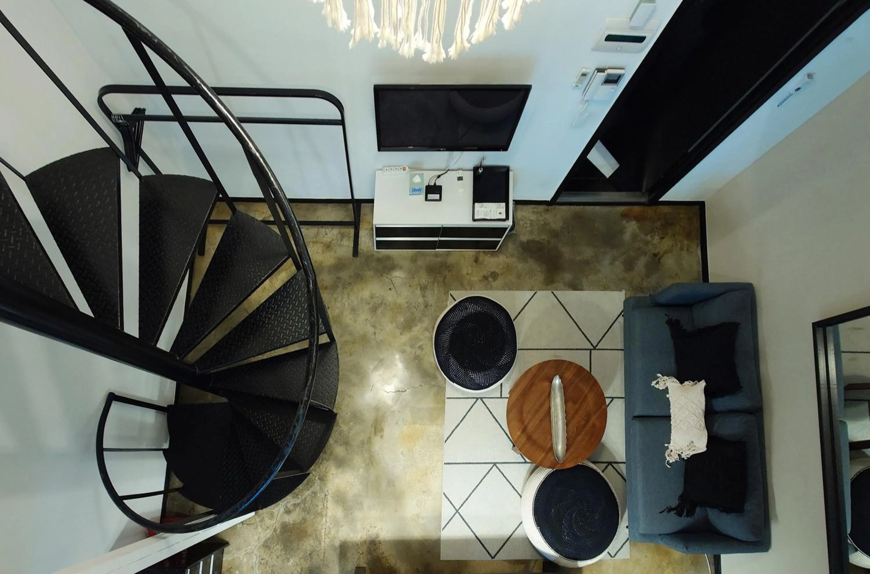 Living room in Seoul Loft Apartments - SLA 7 Night Minimum