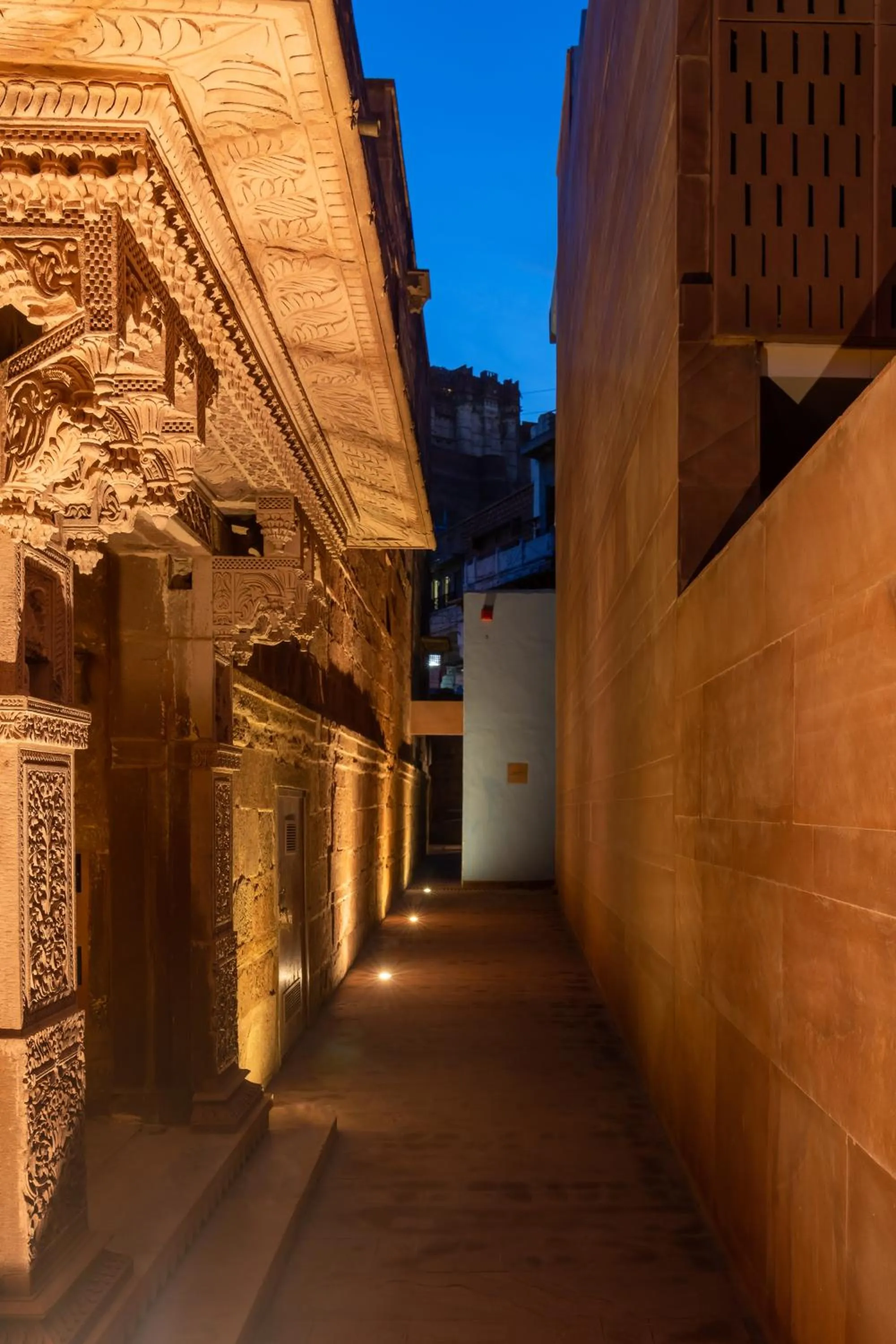 Facade/entrance in RAAS Jodhpur