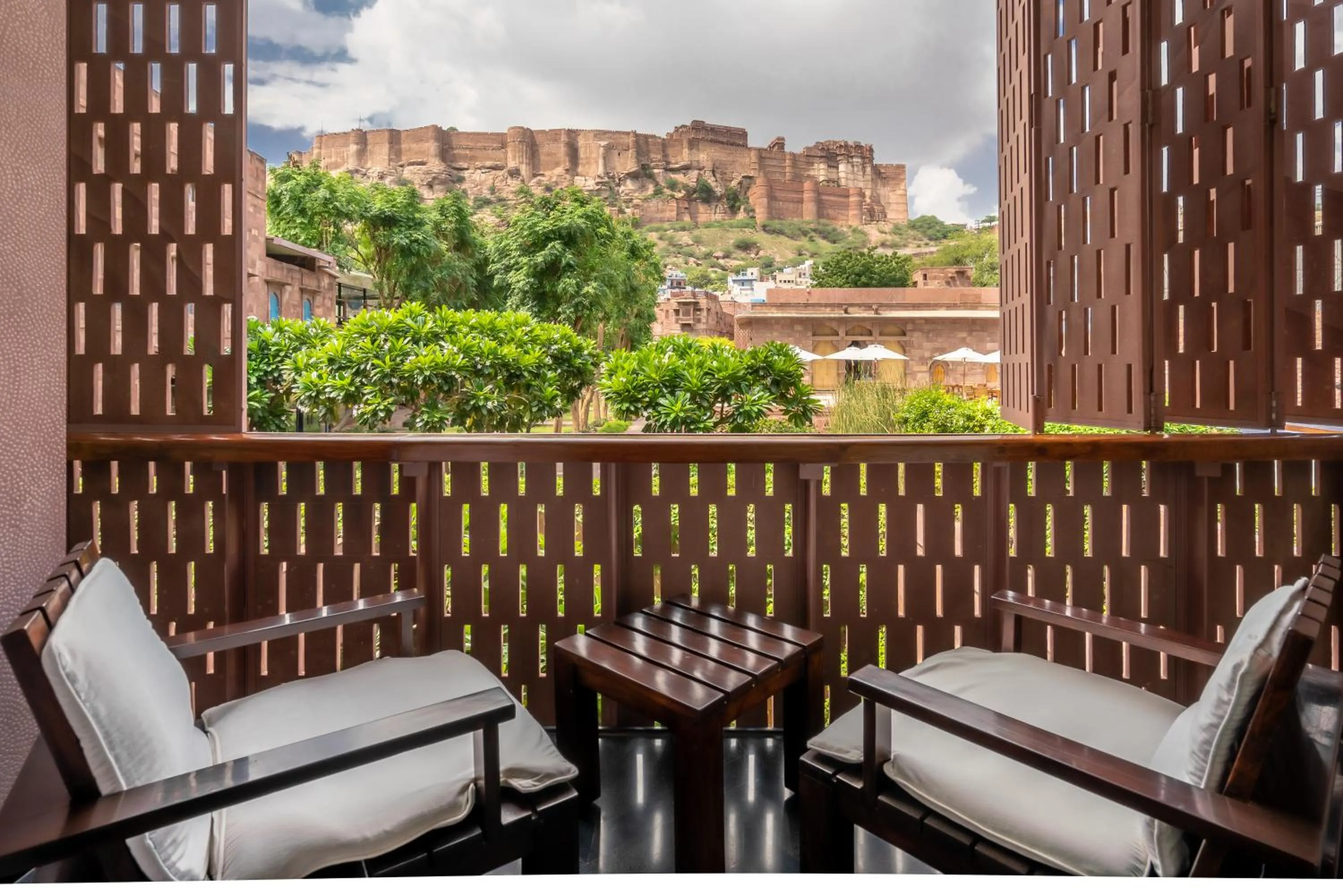 View (from property/room) in RAAS Jodhpur