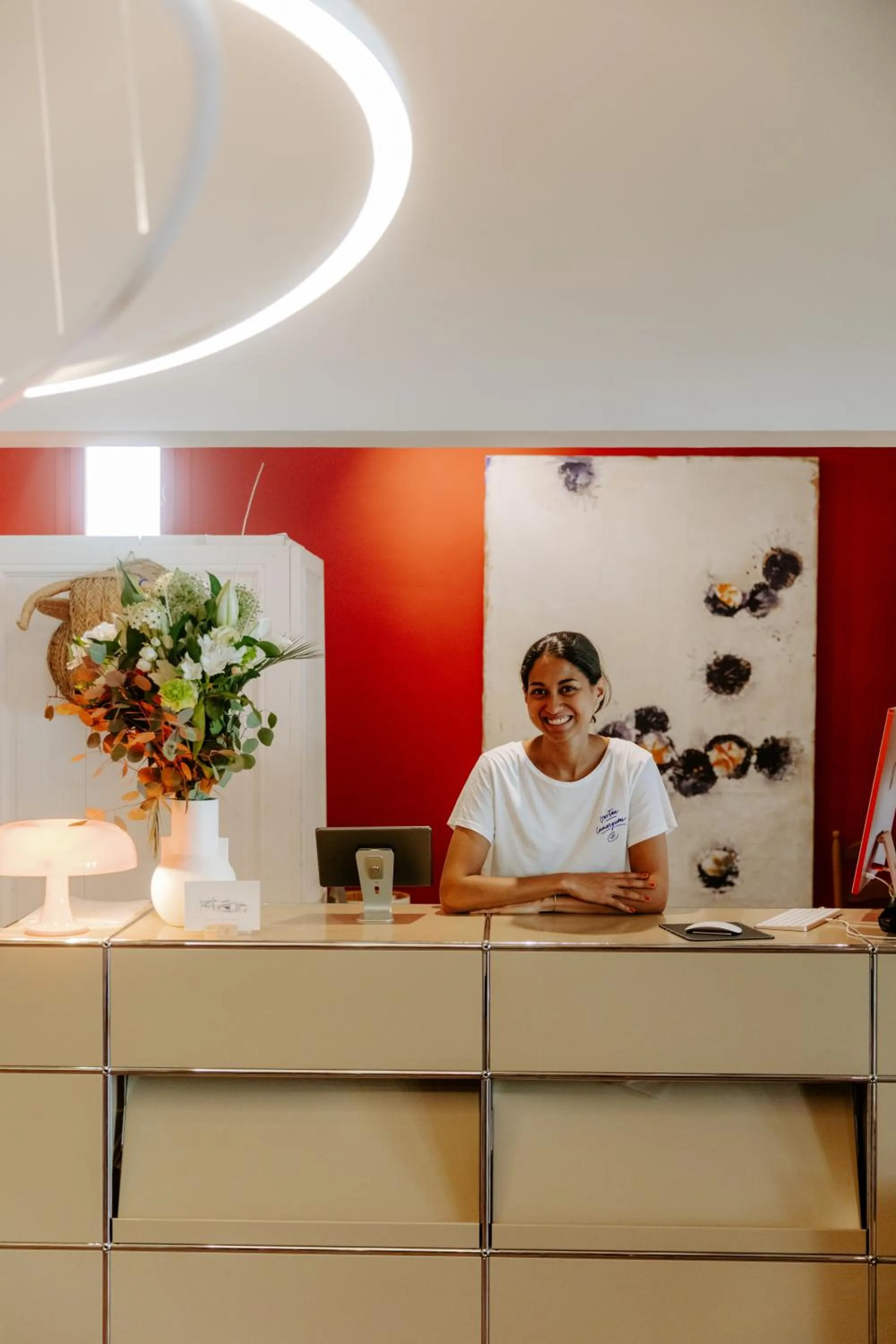 Lobby or reception in Oustau Camarguen Hôtel & Spa