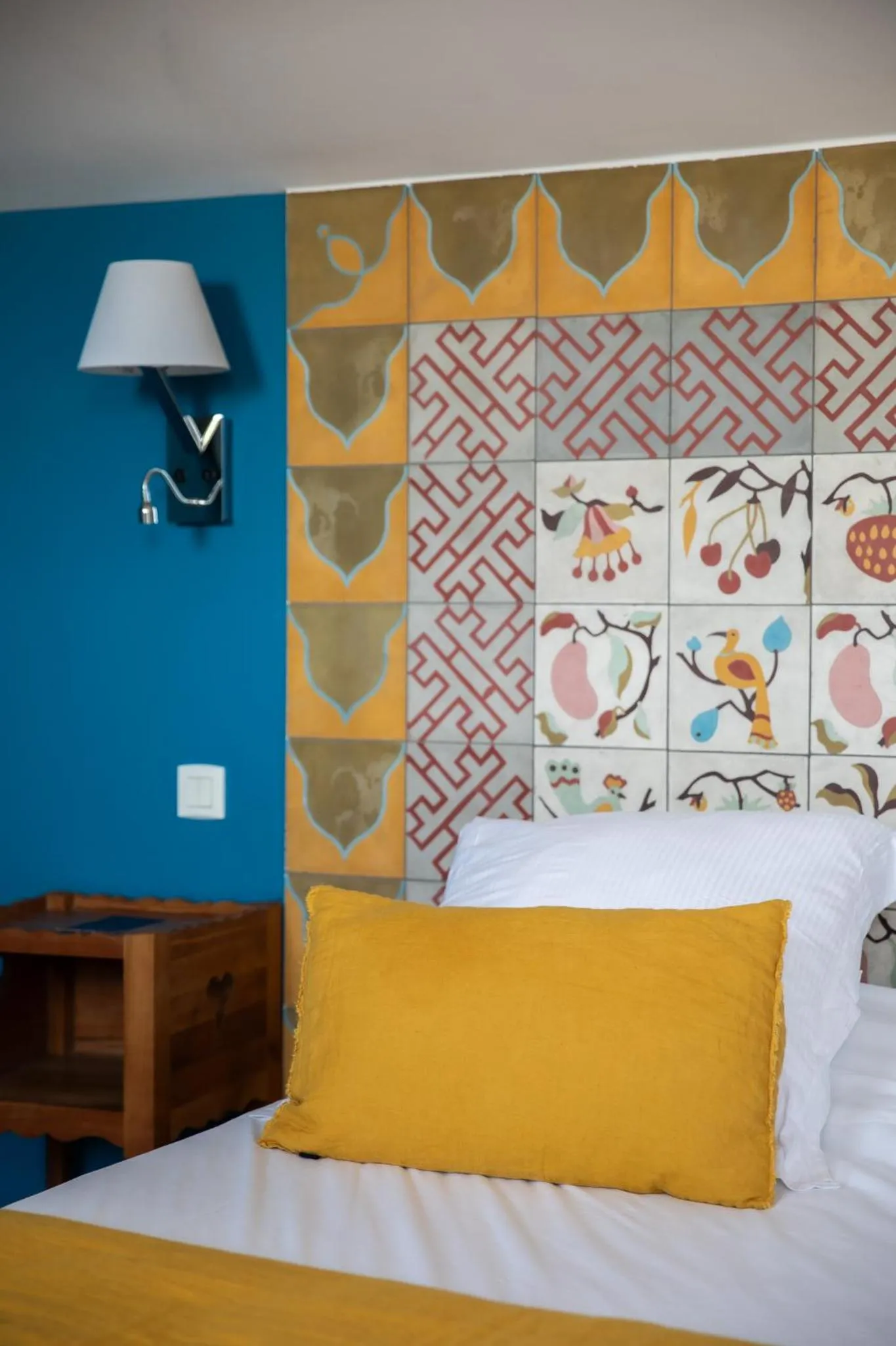 Bed in Oustau Camarguen Hôtel & Spa