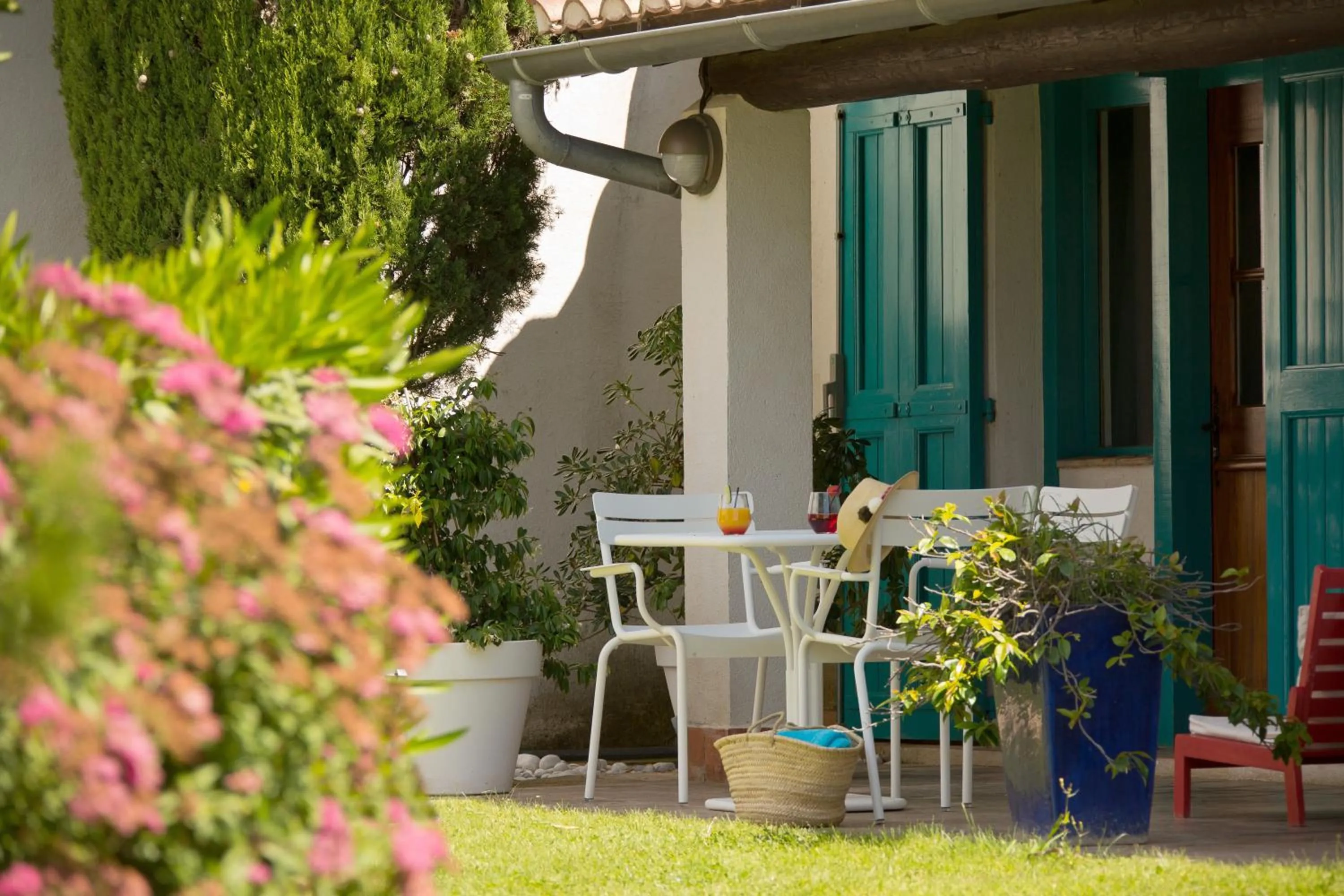Garden in Oustau Camarguen Hôtel & Spa