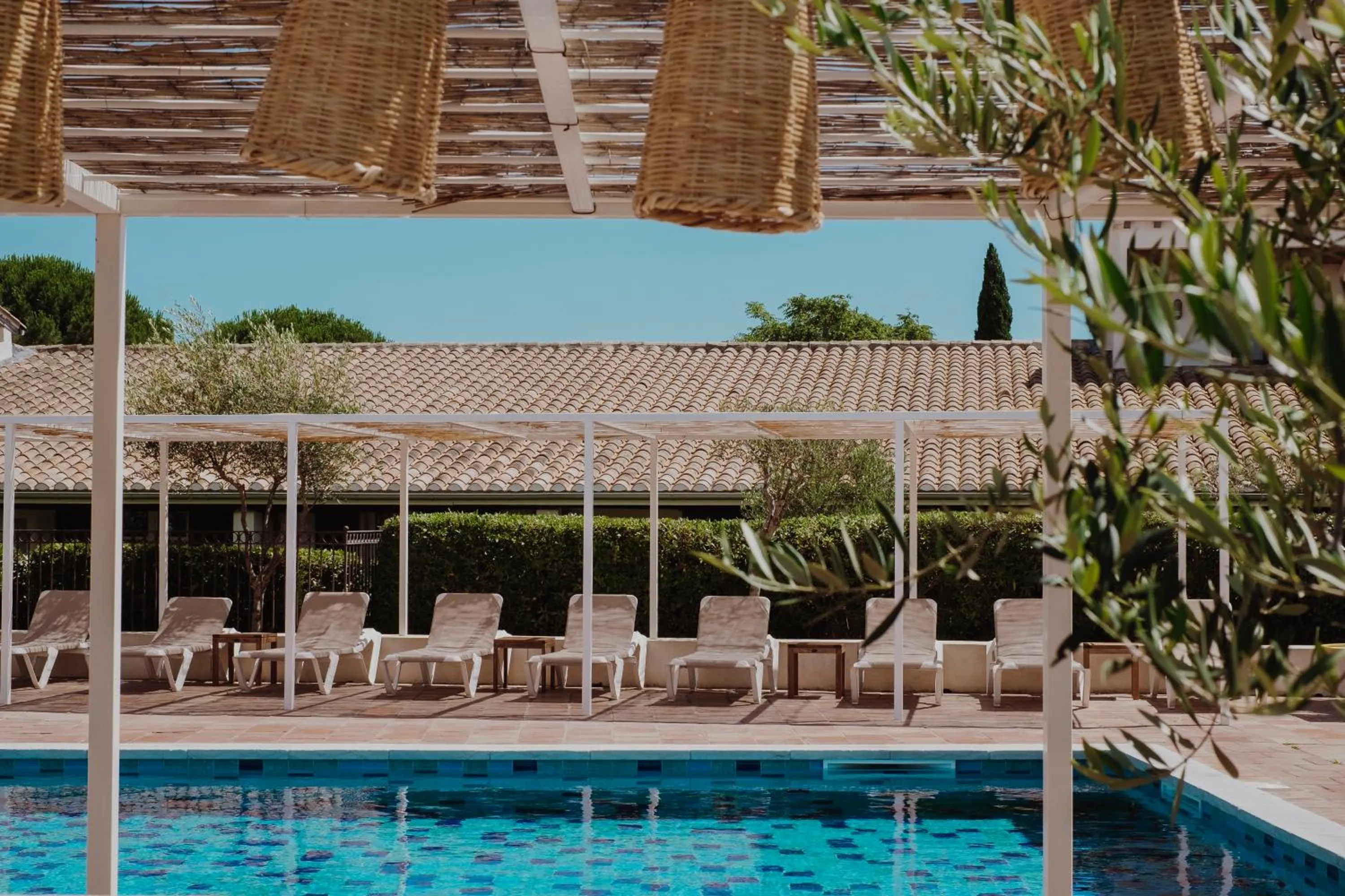 Swimming pool in Oustau Camarguen Hôtel & Spa