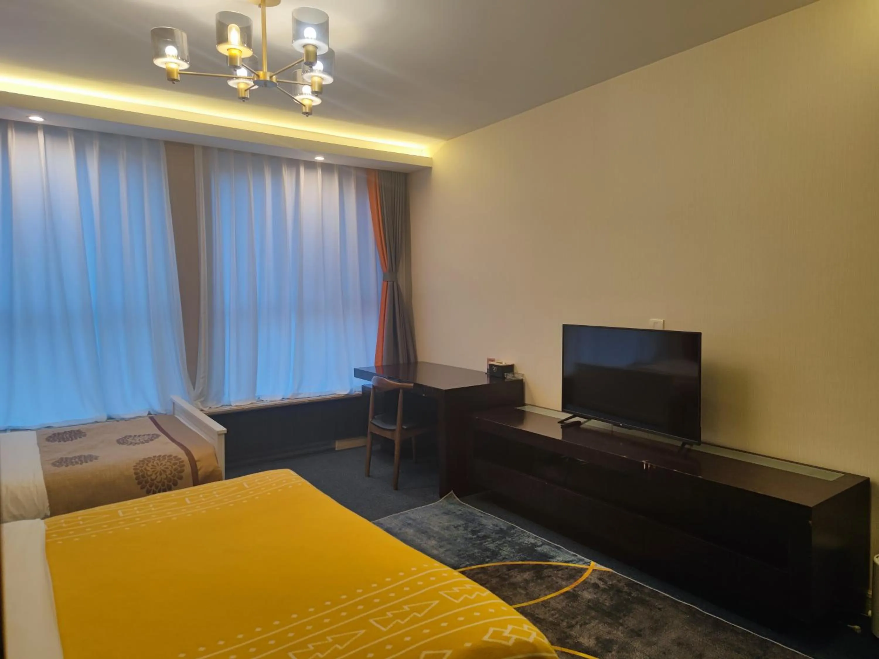 Bed in Yise Apartment Beijing Guomao CBD Branch