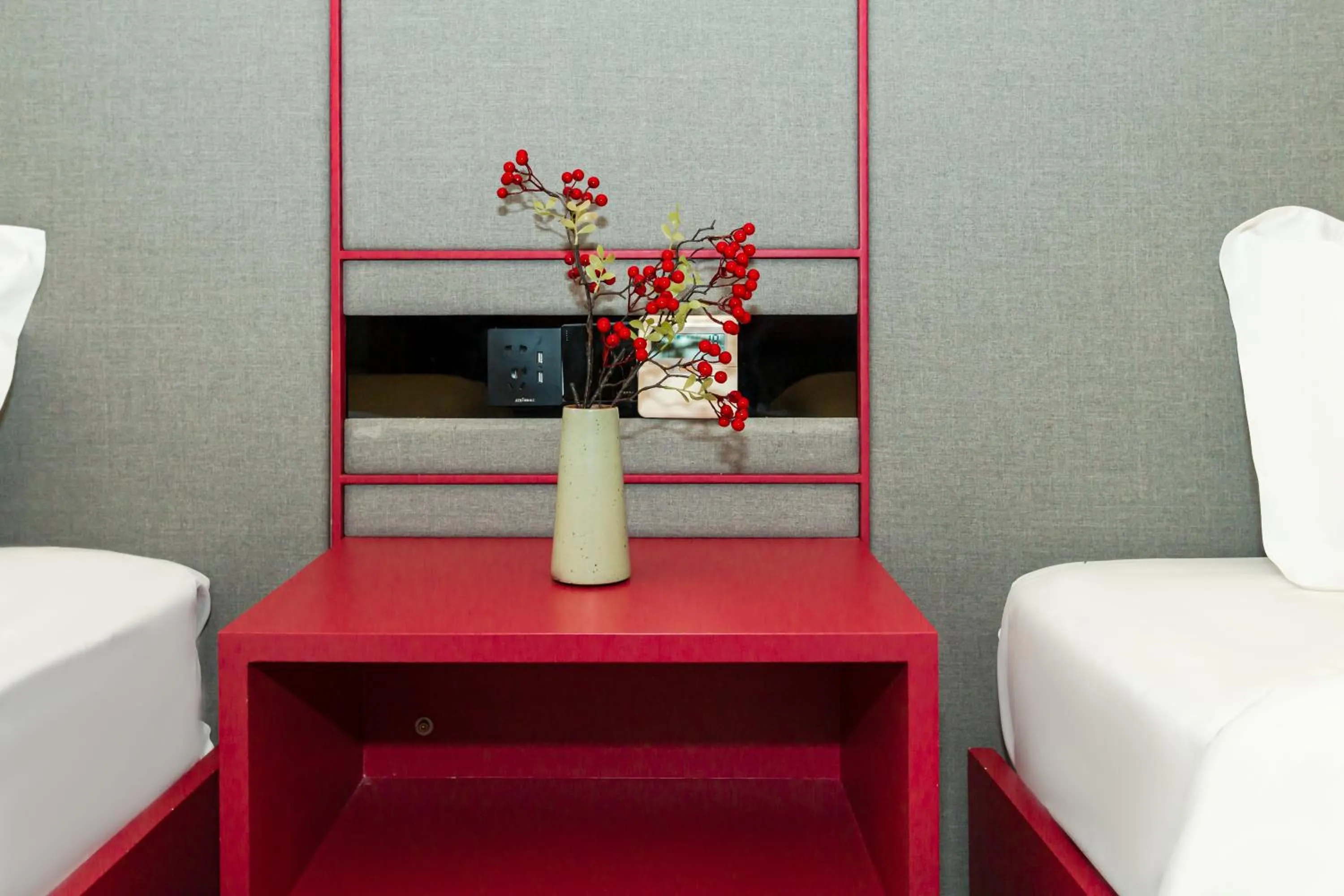 Bed in Yise Apartment Beijing Guomao CBD Branch