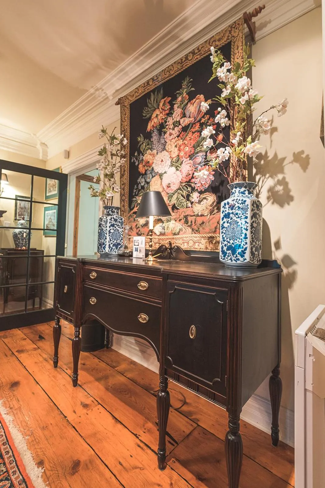 Decorative detail in Domaine Dorchamps