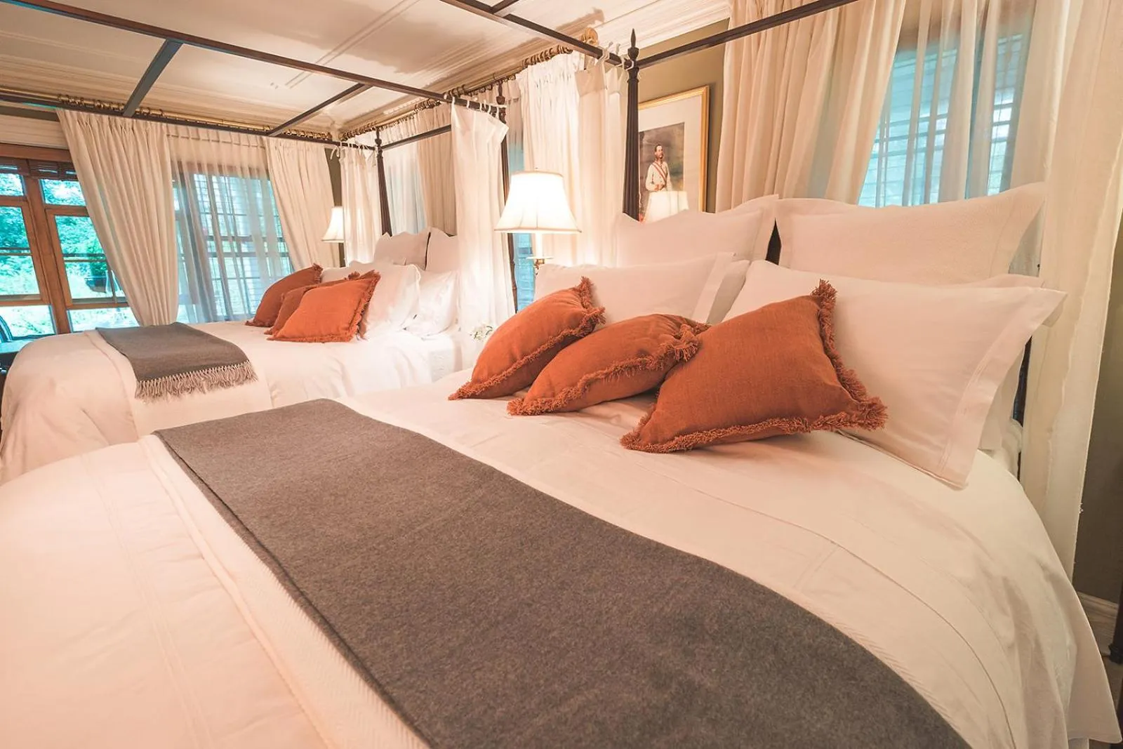 Bed in Domaine Dorchamps