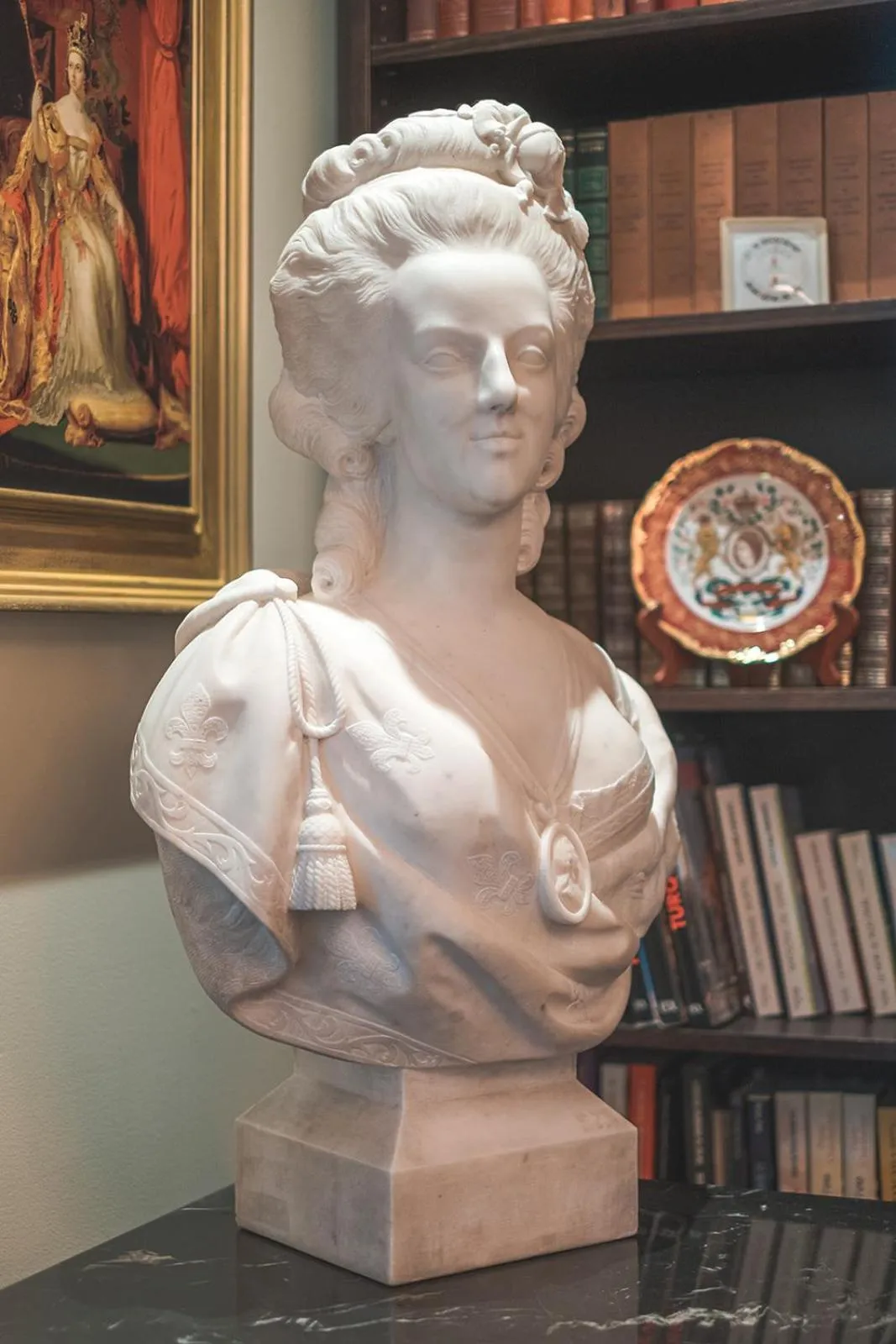 Decorative detail in Domaine Dorchamps