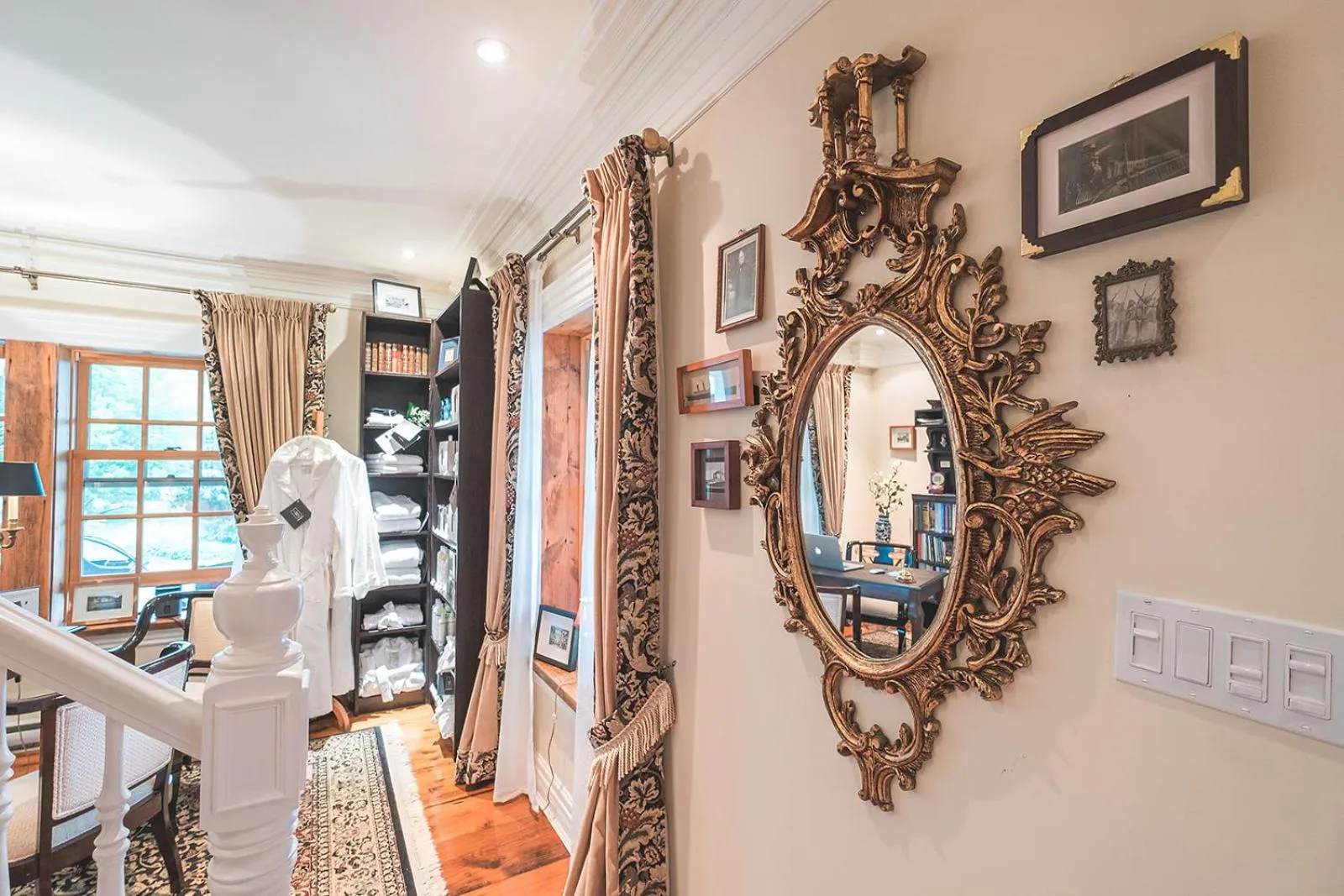 Lobby or reception in Domaine Dorchamps