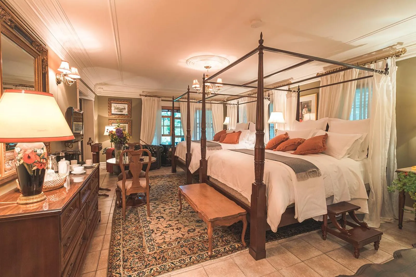 Photo of the whole room in Domaine Dorchamps