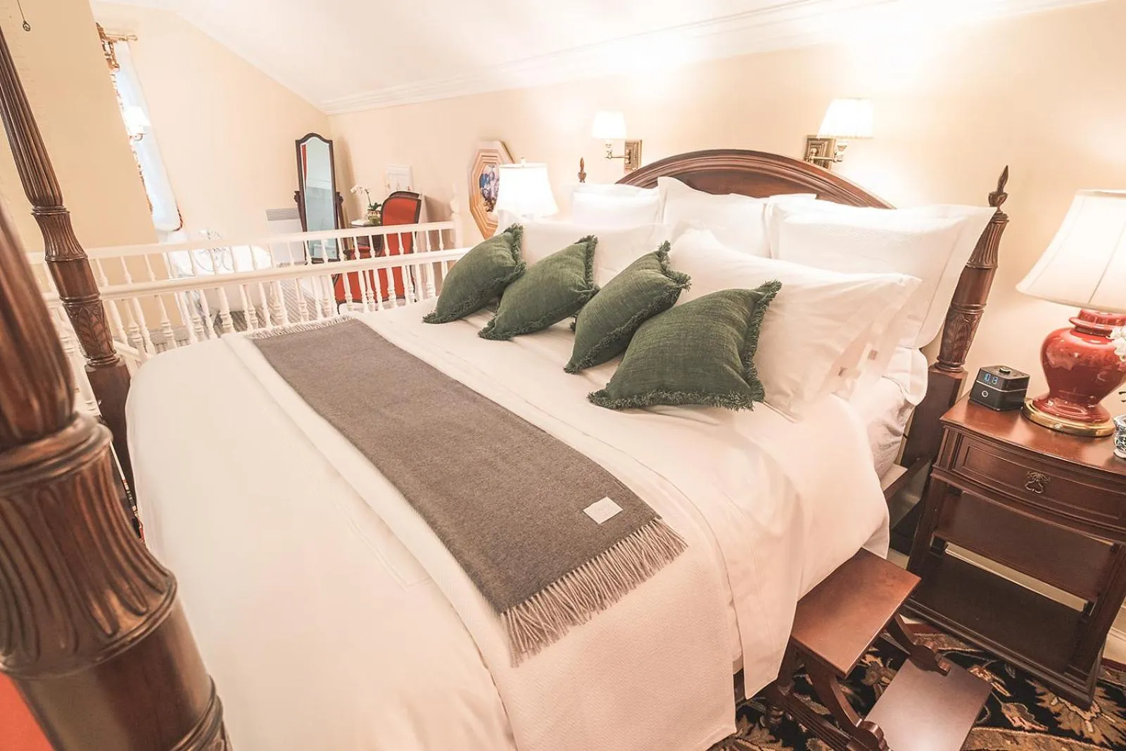 Bed in Domaine Dorchamps