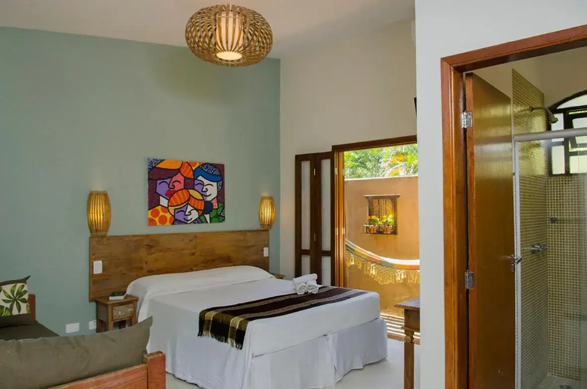 Double Room with Balcony in Pousada Tupinamba Double Room with Balcony in Pousada Tupinamba