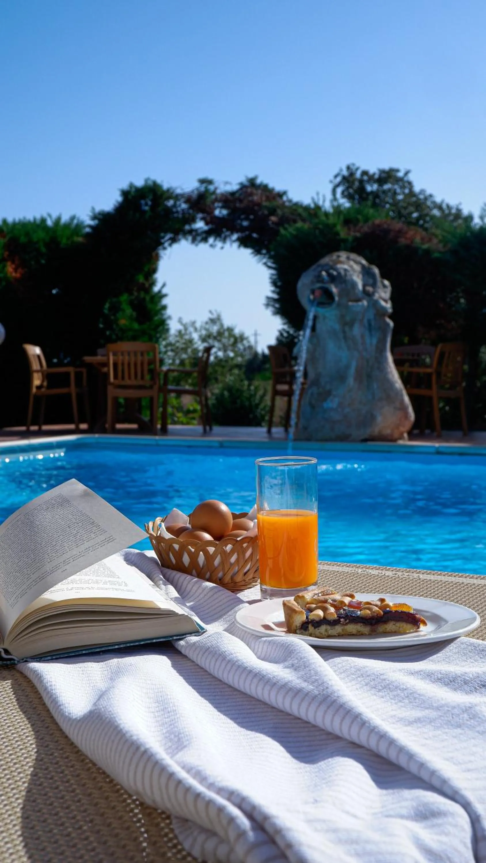 Swimming pool in Hotel Janas