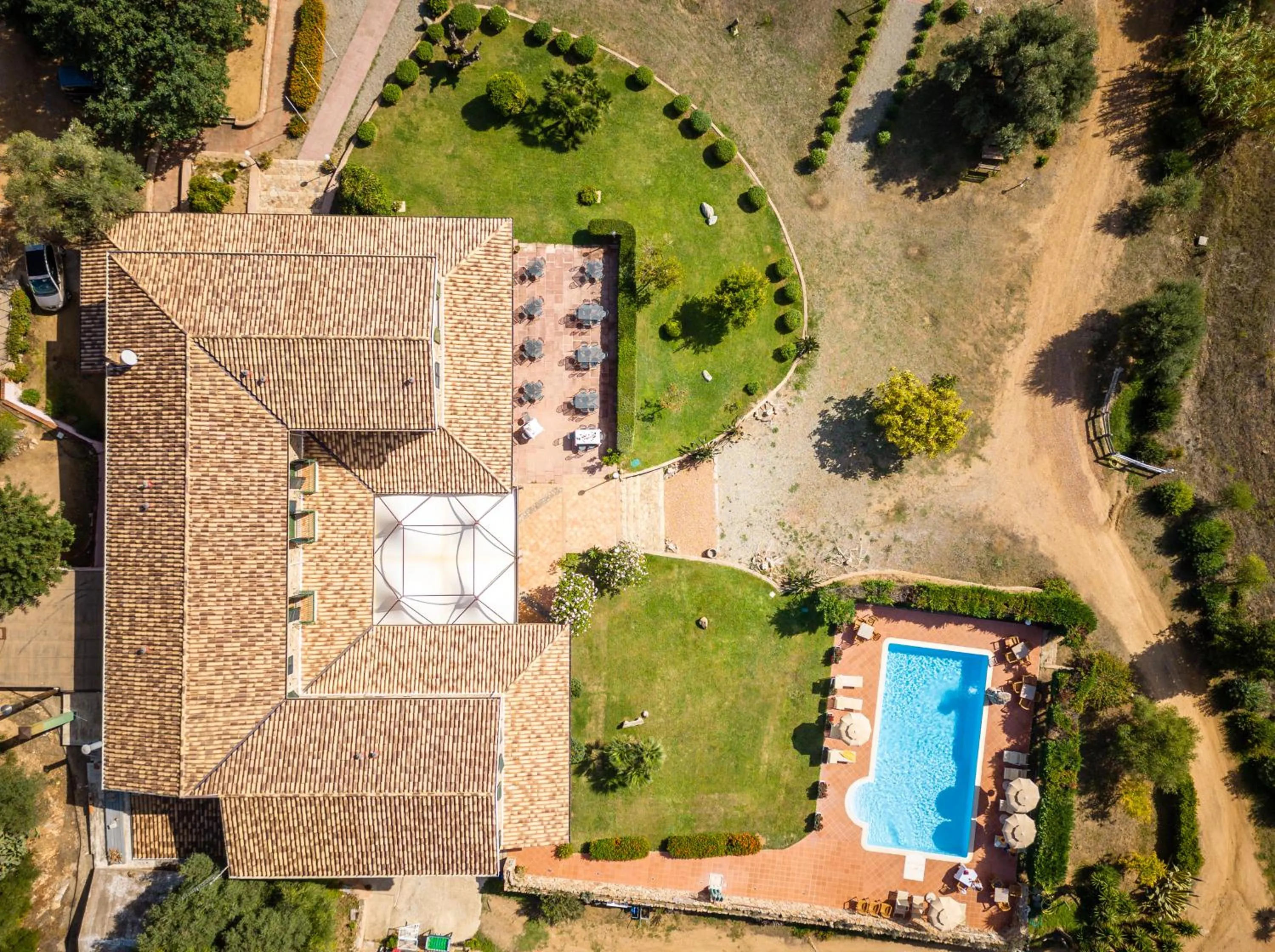 Natural landscape in Hotel Janas