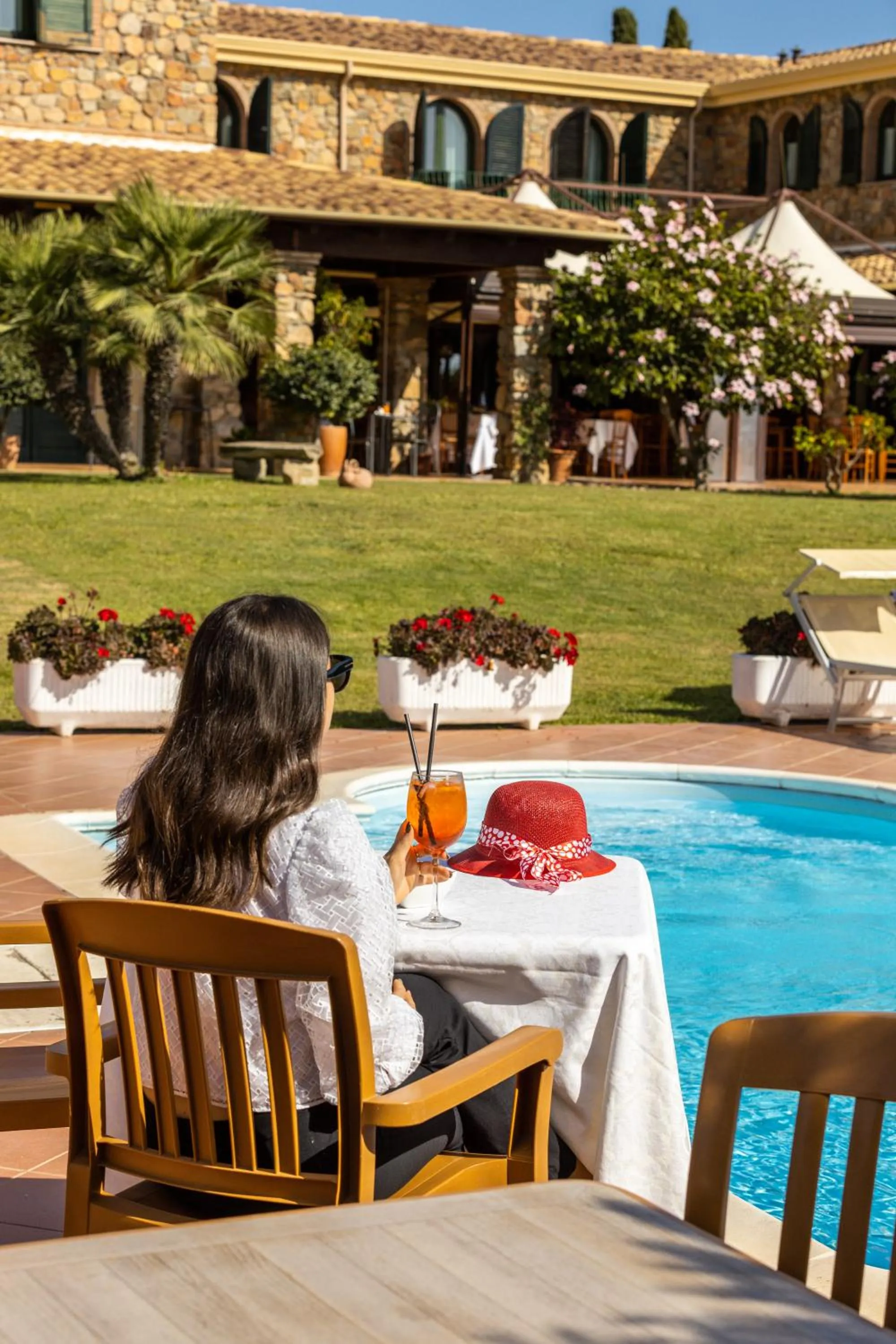 Garden view in Hotel Janas