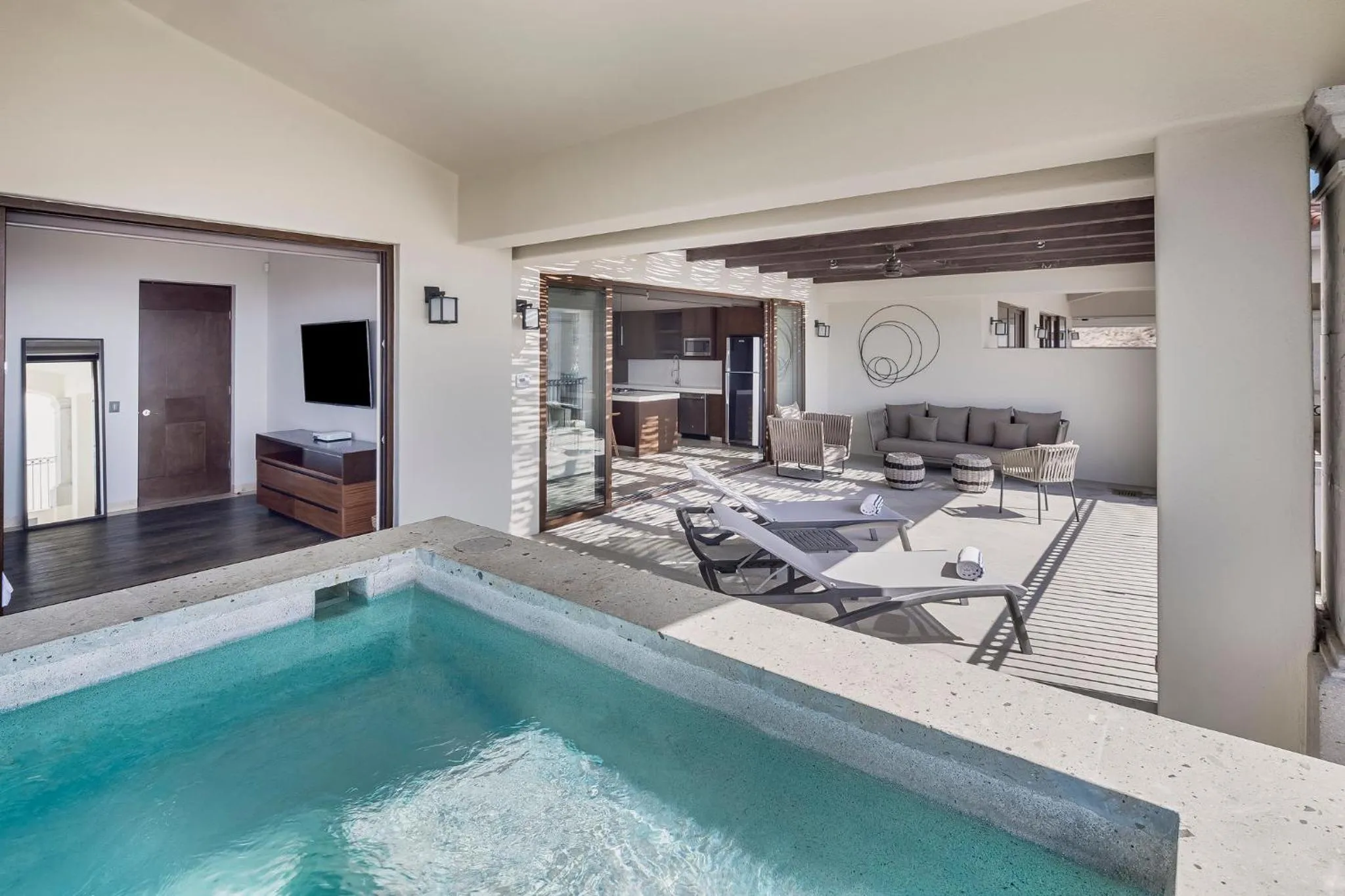 Bedroom in Live Aqua Private Residences Los Cabos