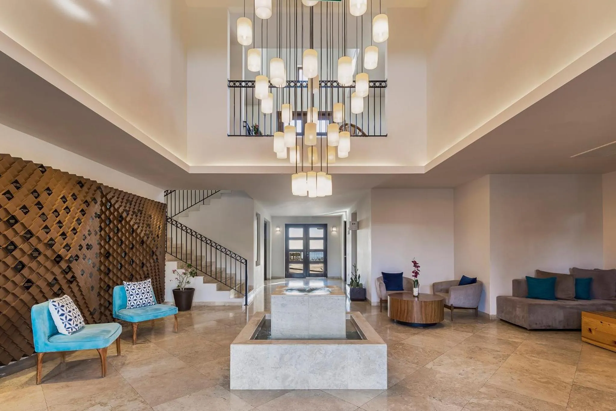 Lobby or reception in Live Aqua Private Residences Los Cabos