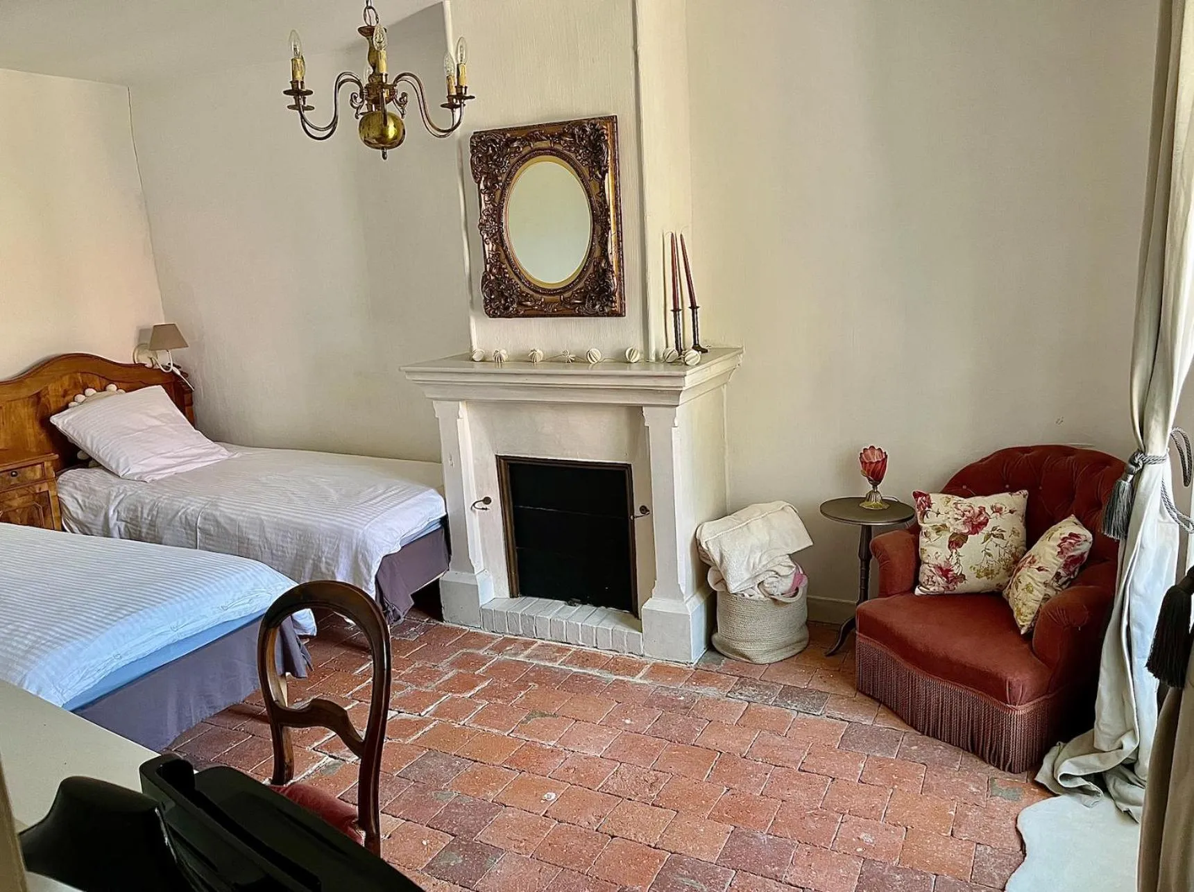 Bed in La Maison Haute