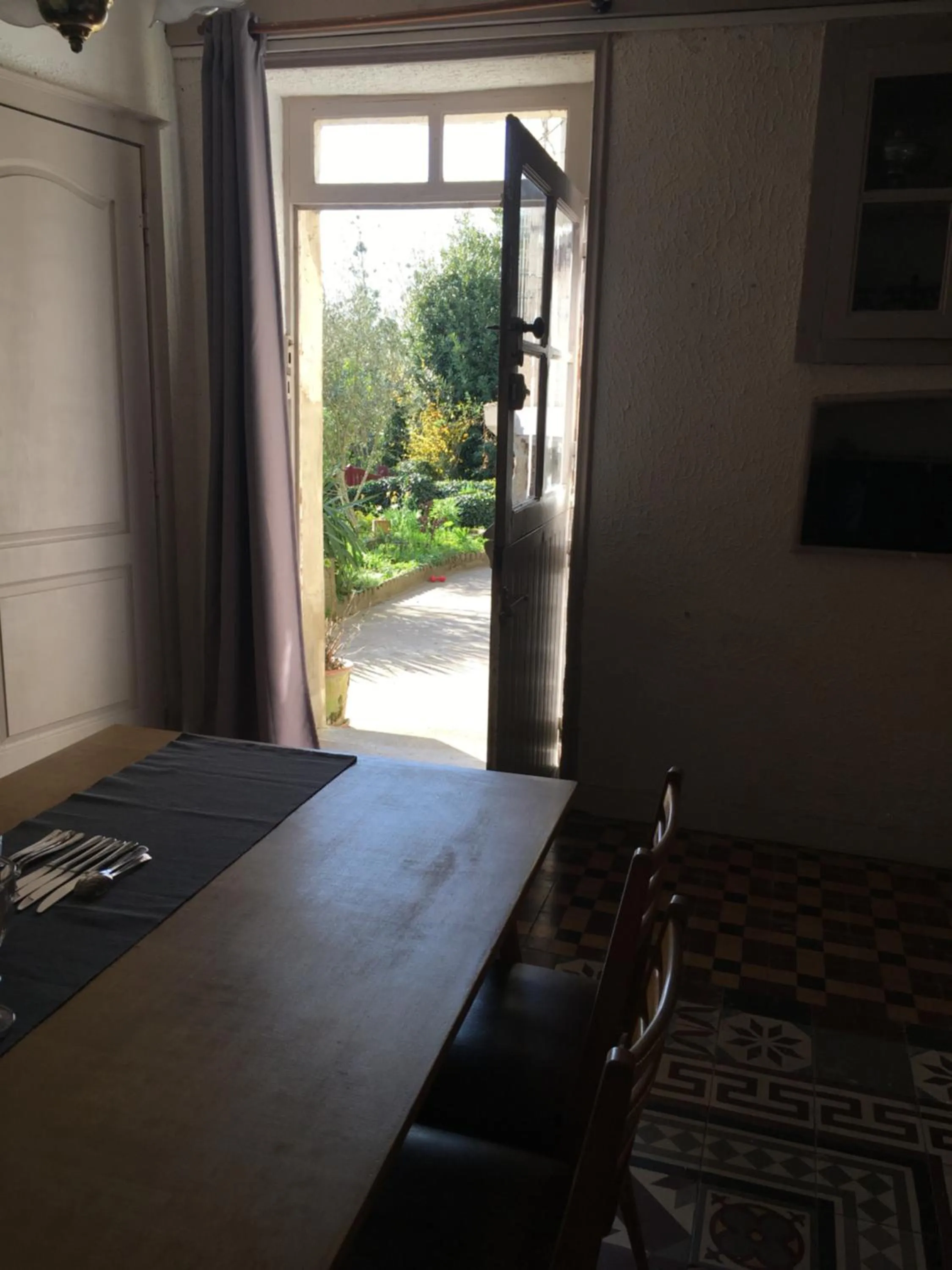 Facade/entrance in La Maison Haute