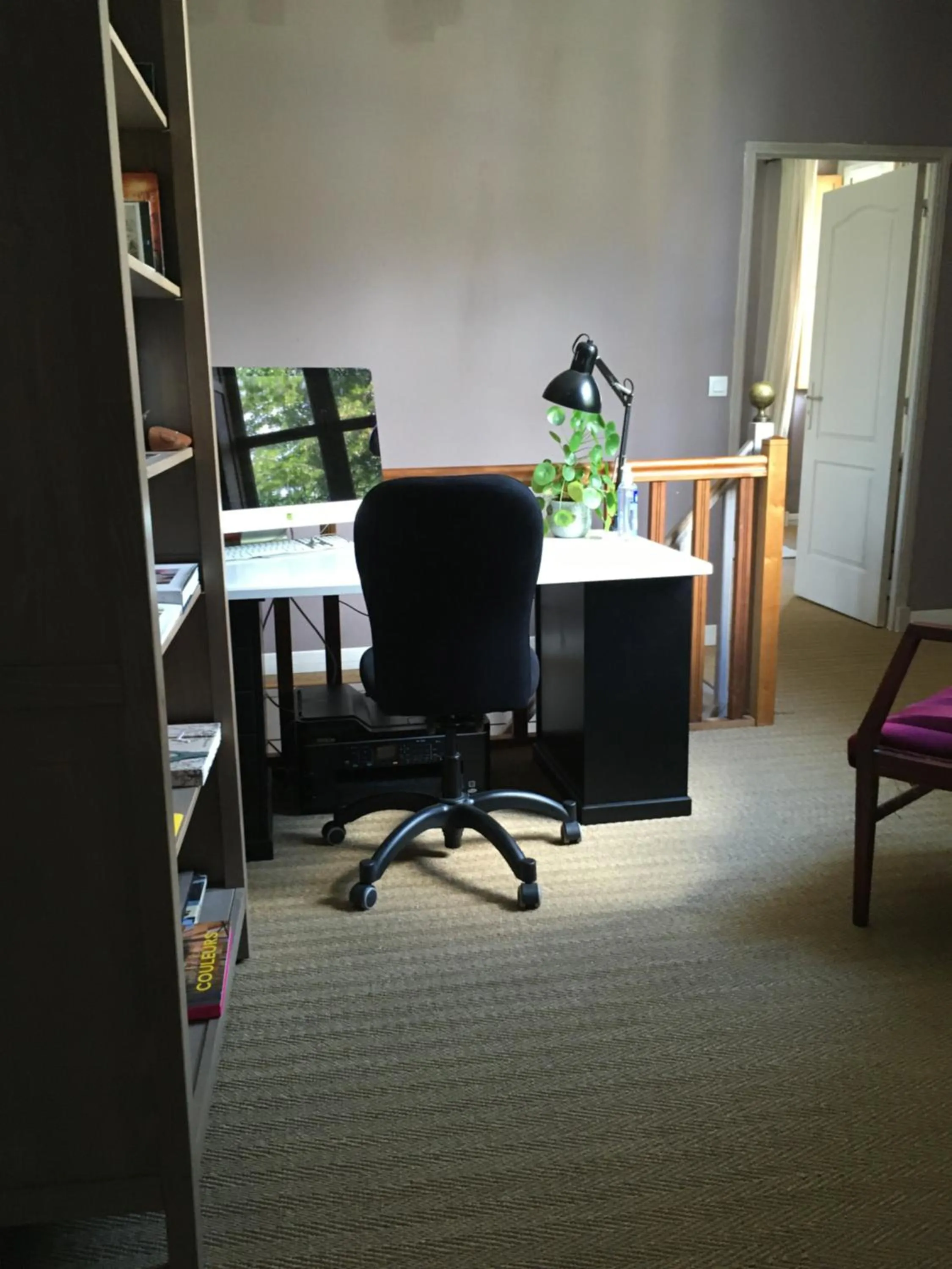 Seating area in La Maison Haute