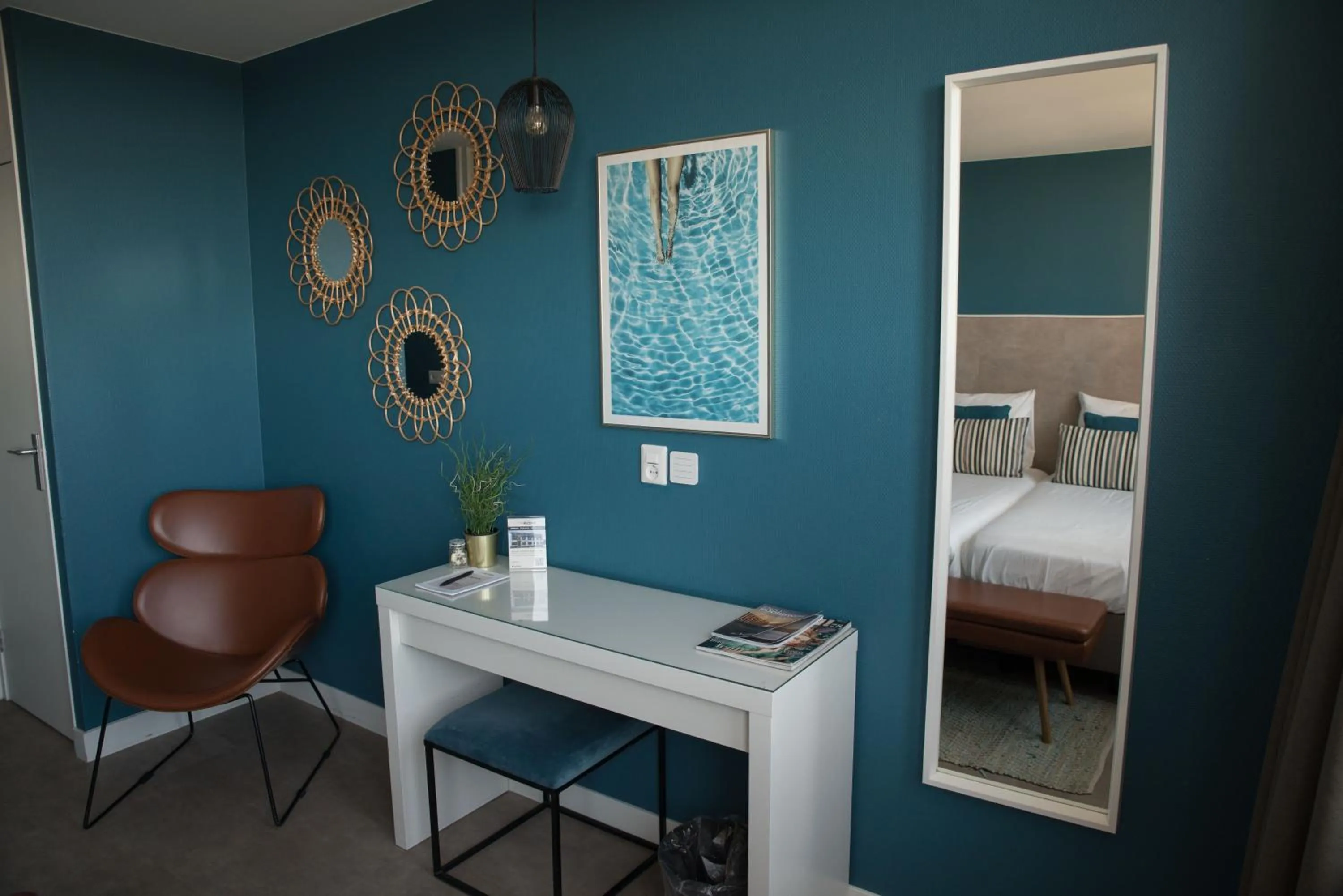 Bedroom, Bed in The BLOOM