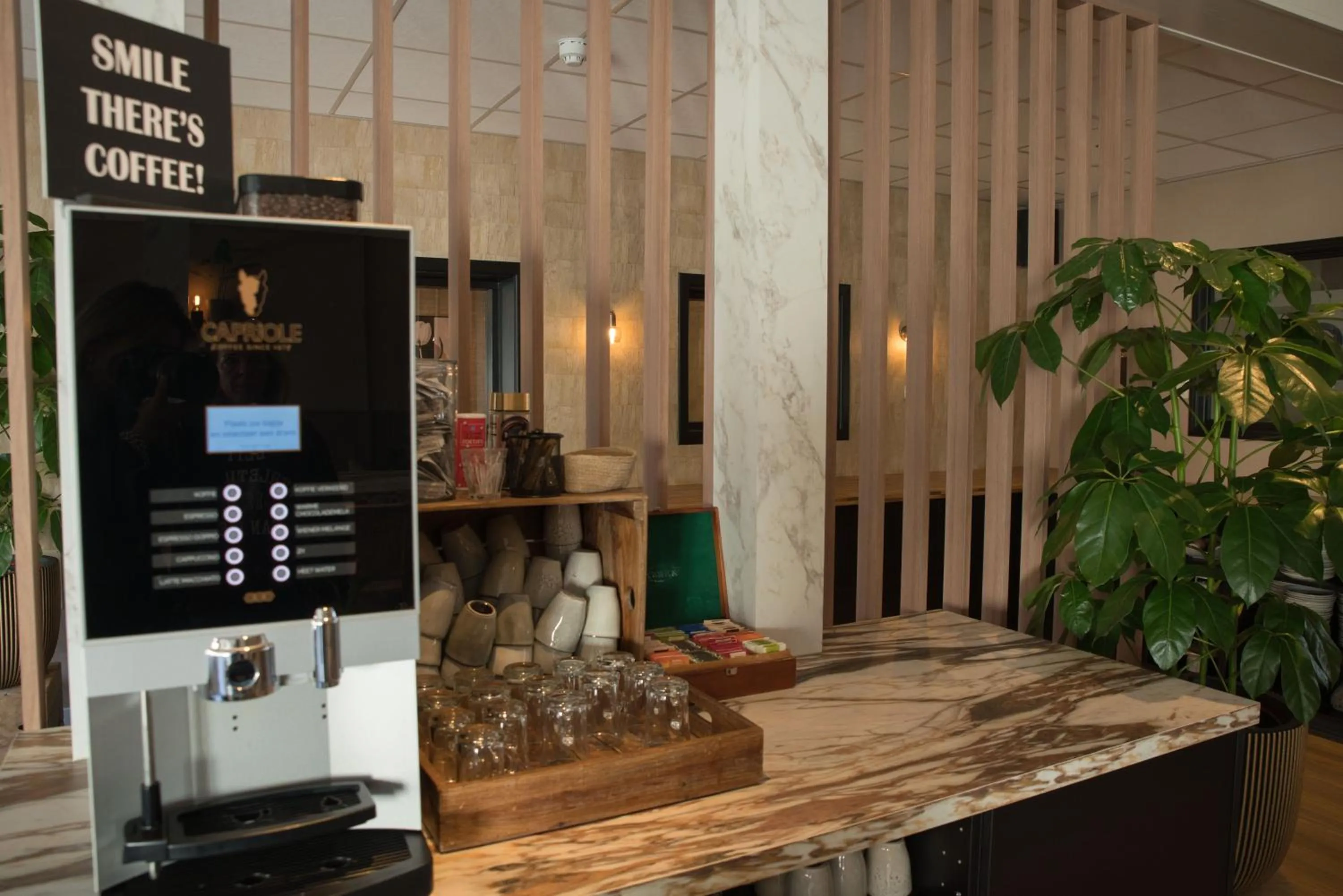 Coffee/tea facilities in The BLOOM