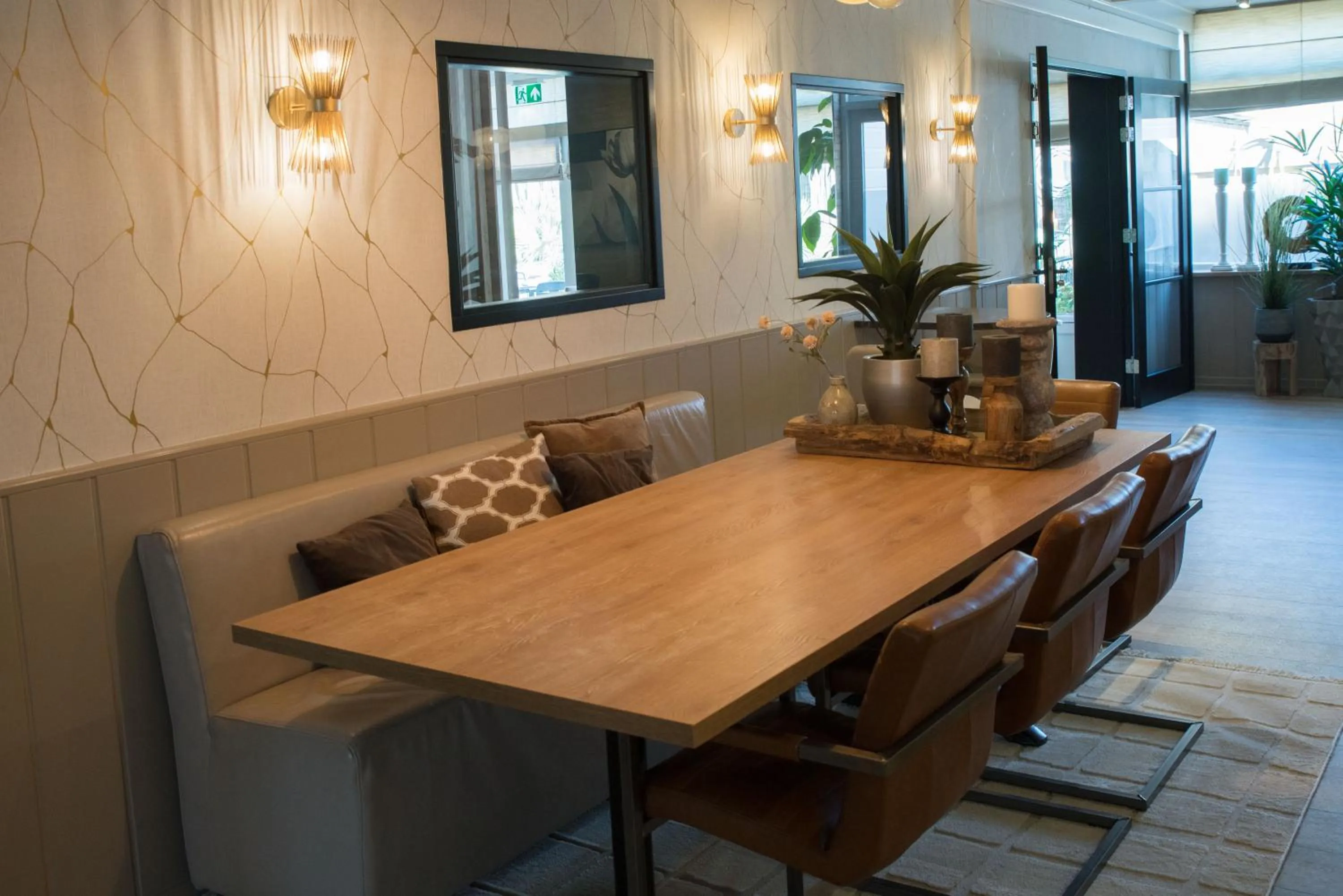 Dining area in The BLOOM