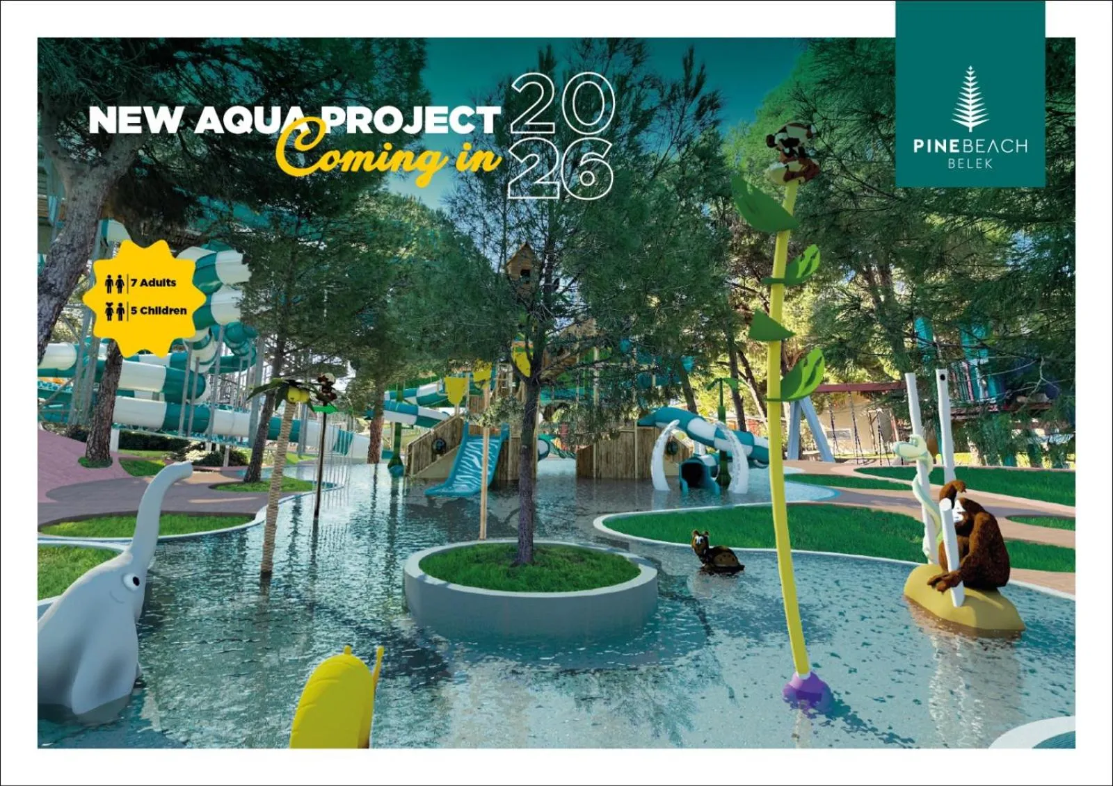 Swimming pool in Pine Beach Belek