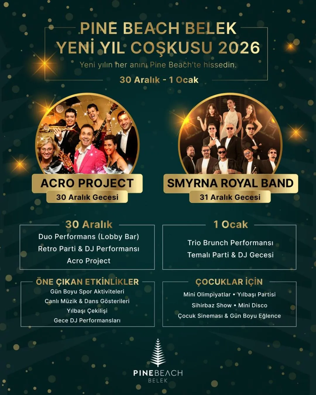 Property building in Pine Beach Belek