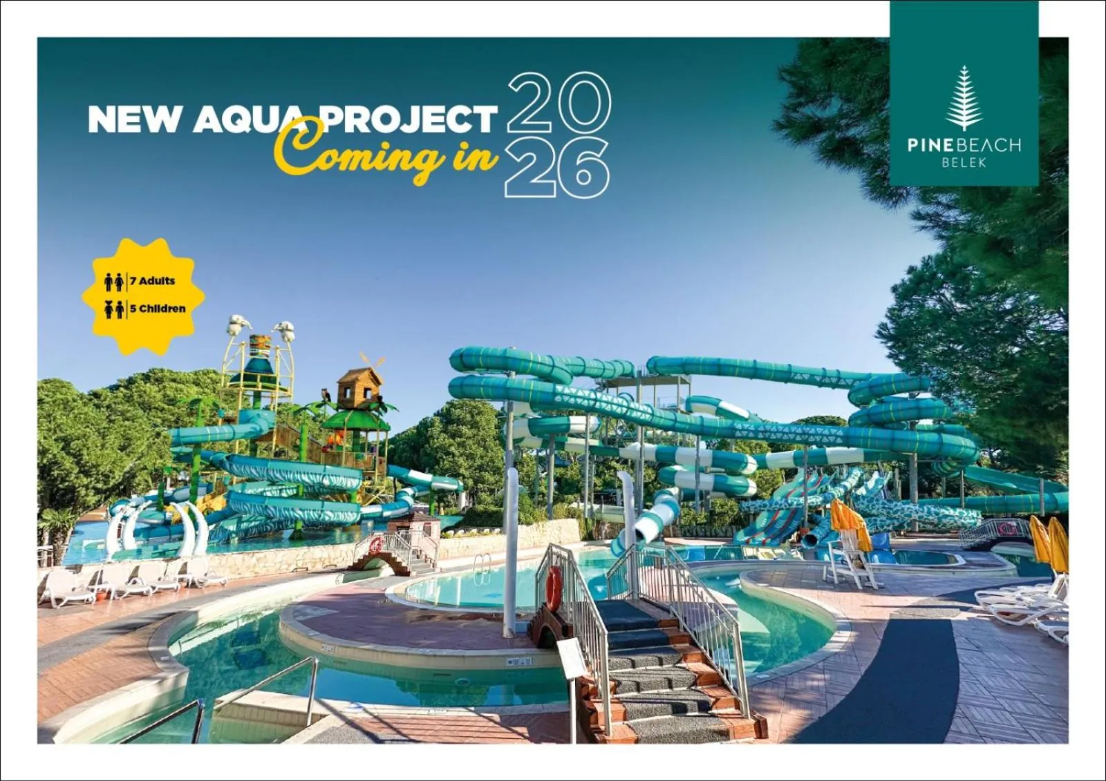 Swimming pool in Pine Beach Belek