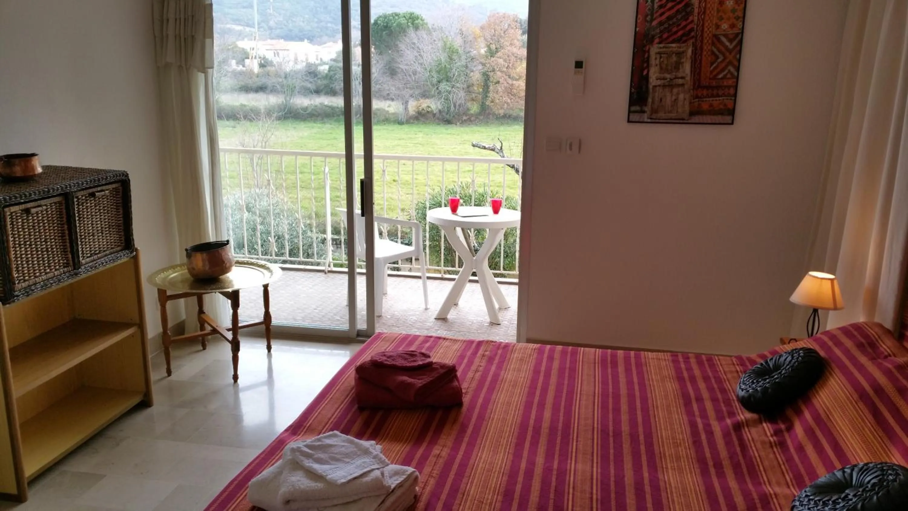 Balcony/Terrace in Chambres d'hôtes et gîtes Al Pati