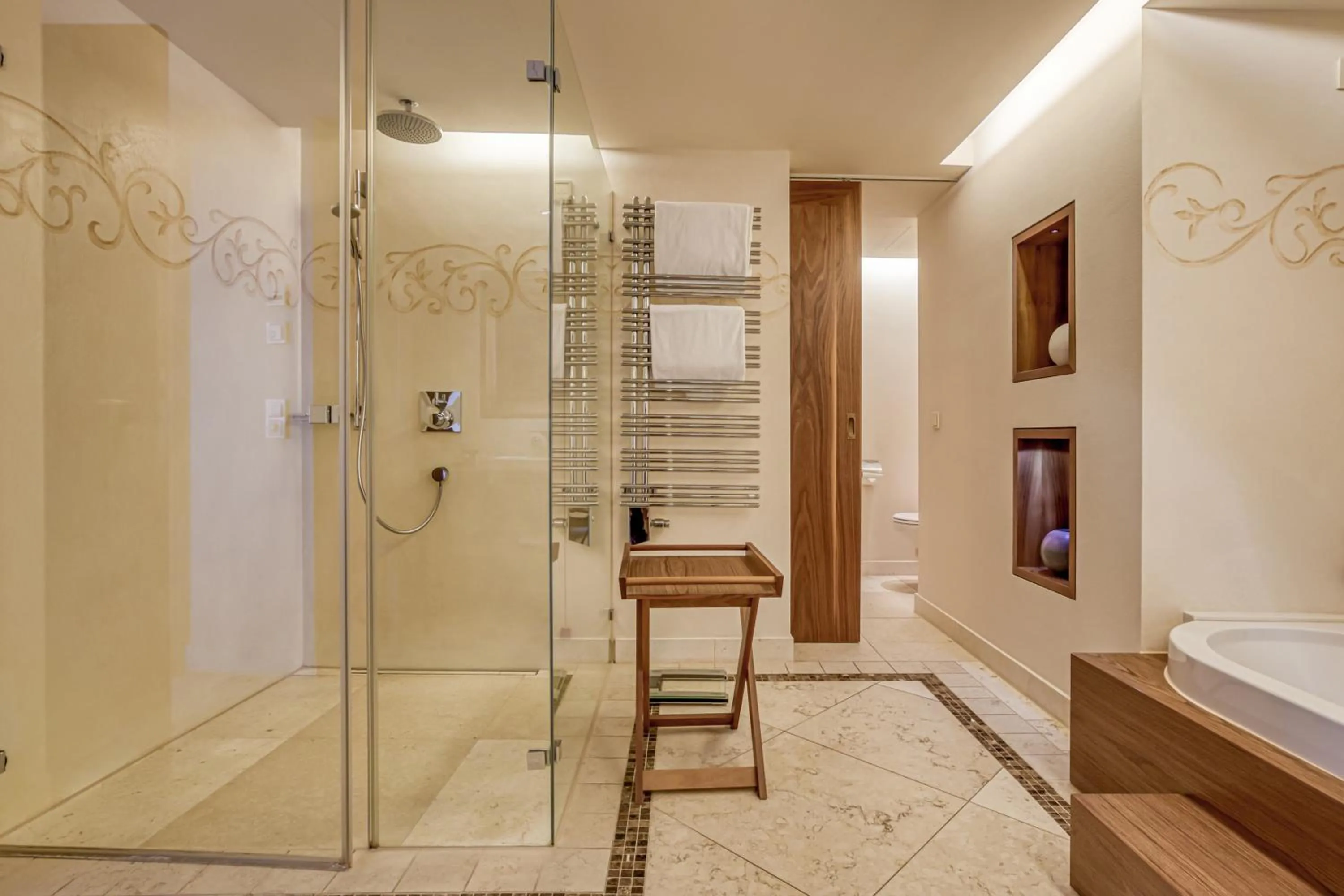 Bathroom in Wald & Schlosshotel Friedrichsruhe