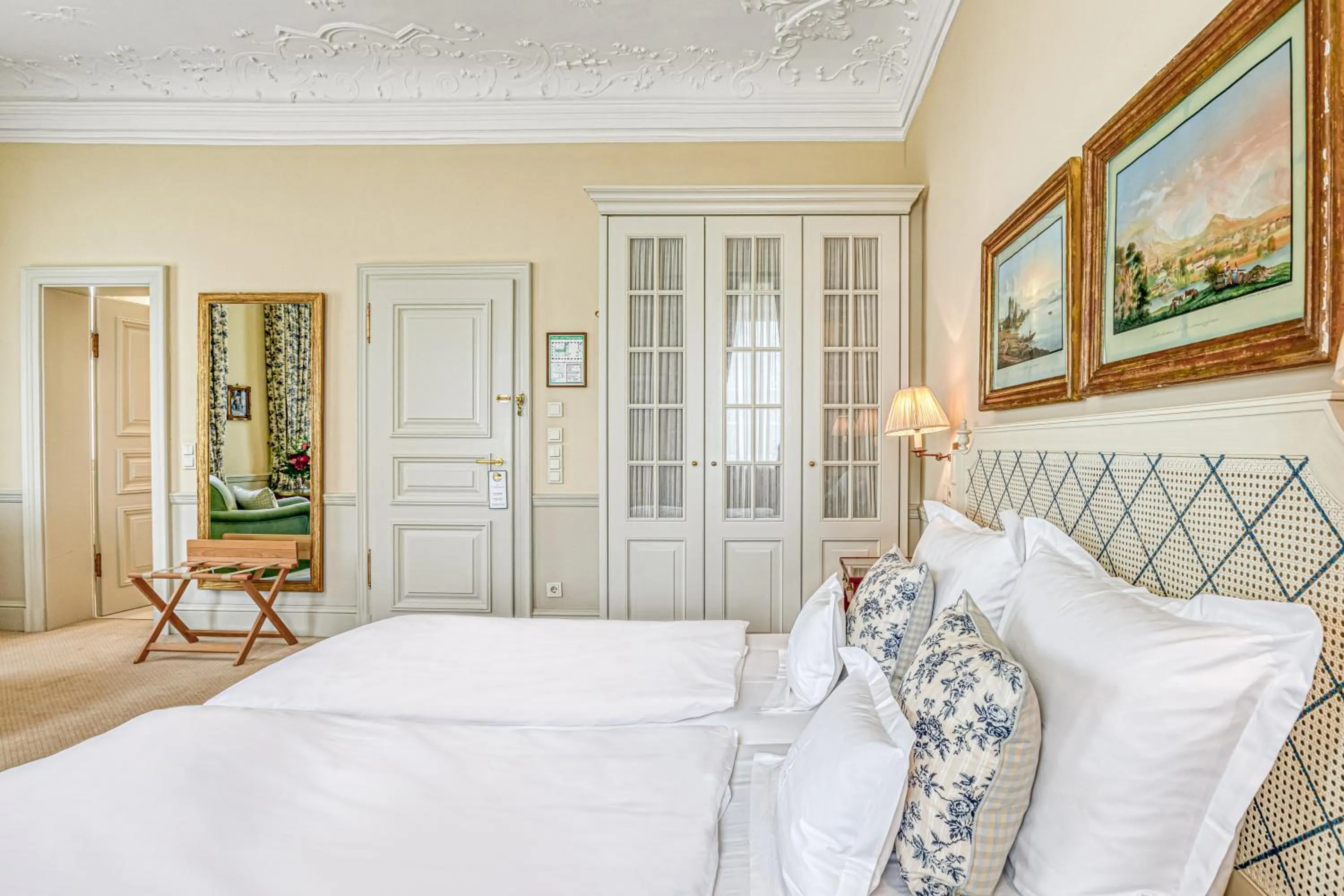 Bedroom, Bed in Wald & Schlosshotel Friedrichsruhe