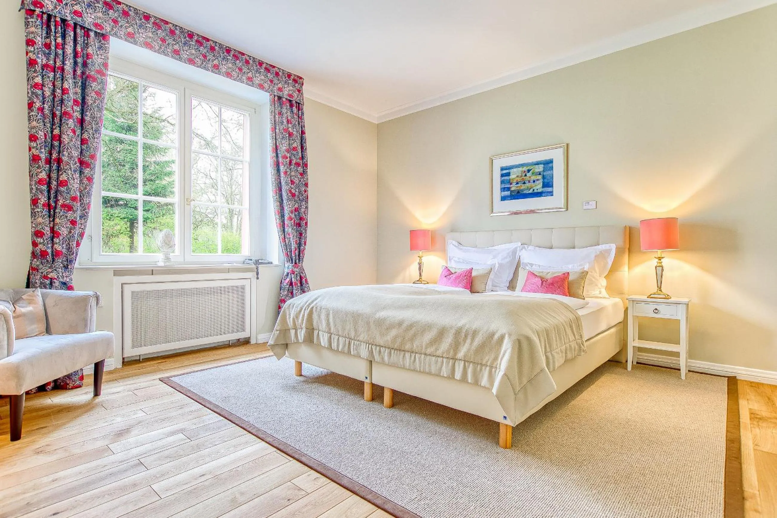 Bedroom, Bed in Wald & Schlosshotel Friedrichsruhe