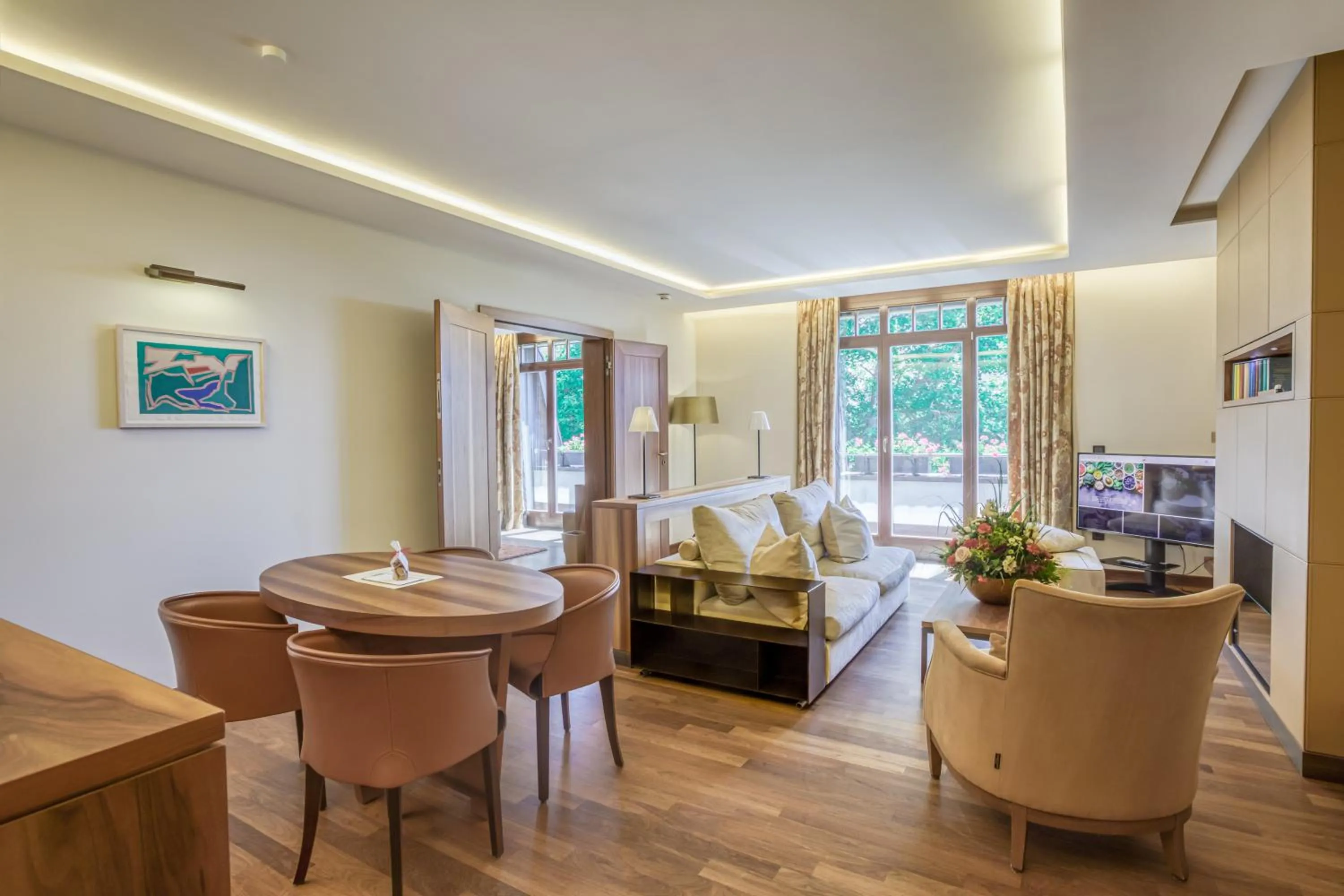 Living room in Wald & Schlosshotel Friedrichsruhe