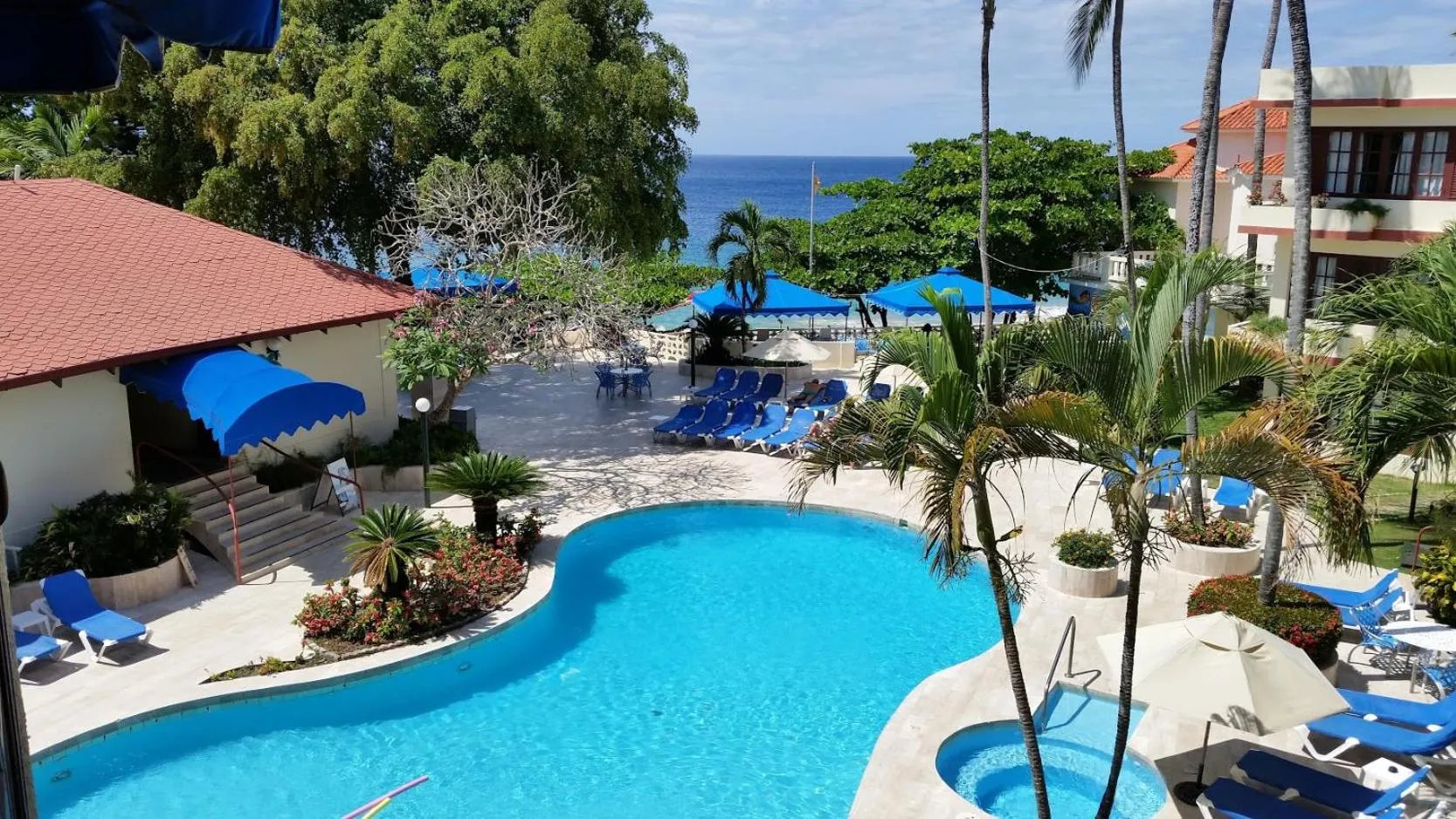 Pool view in Sosua by the Sea