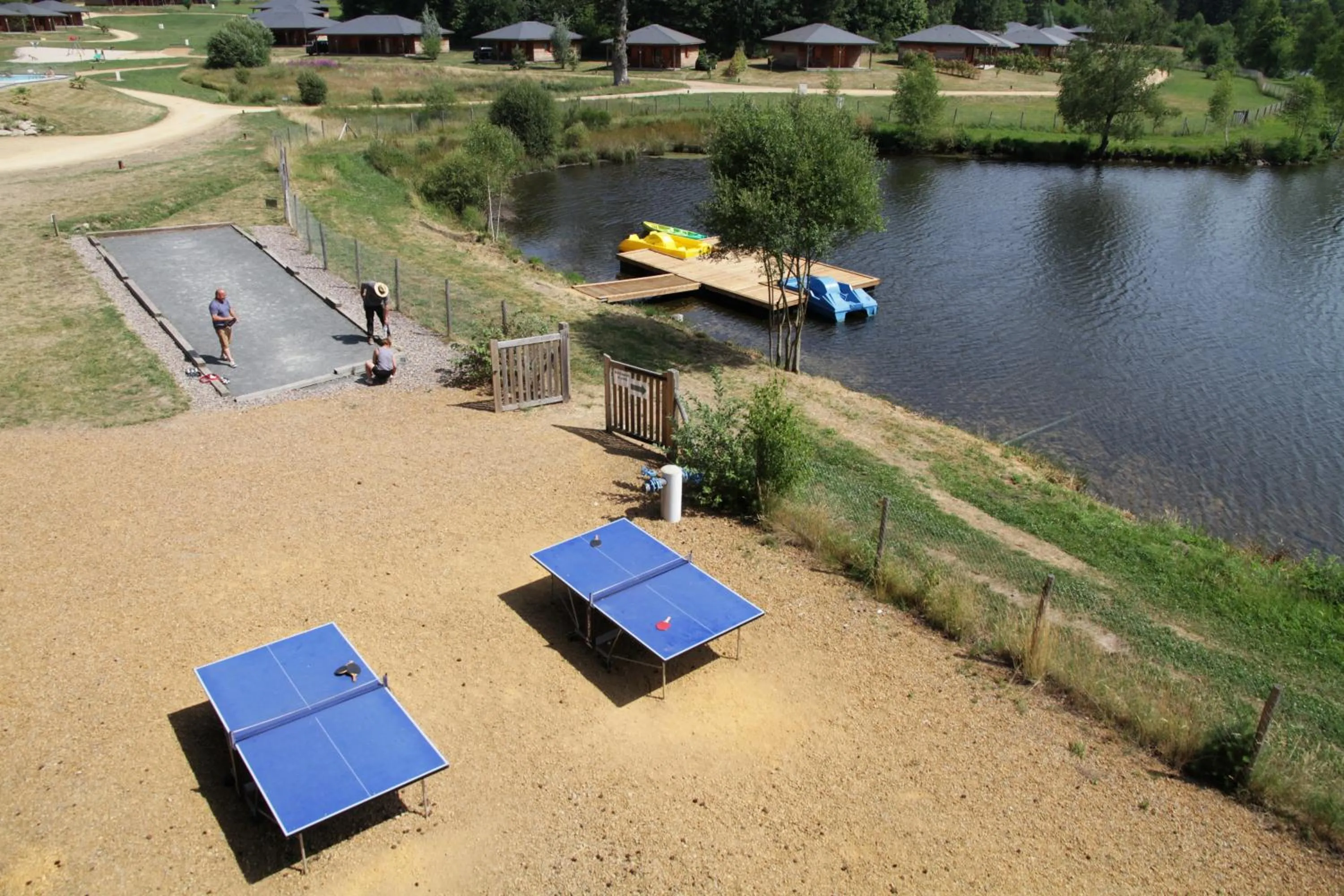 Table tennis in Vacancéole - Le Domaine des Monédières