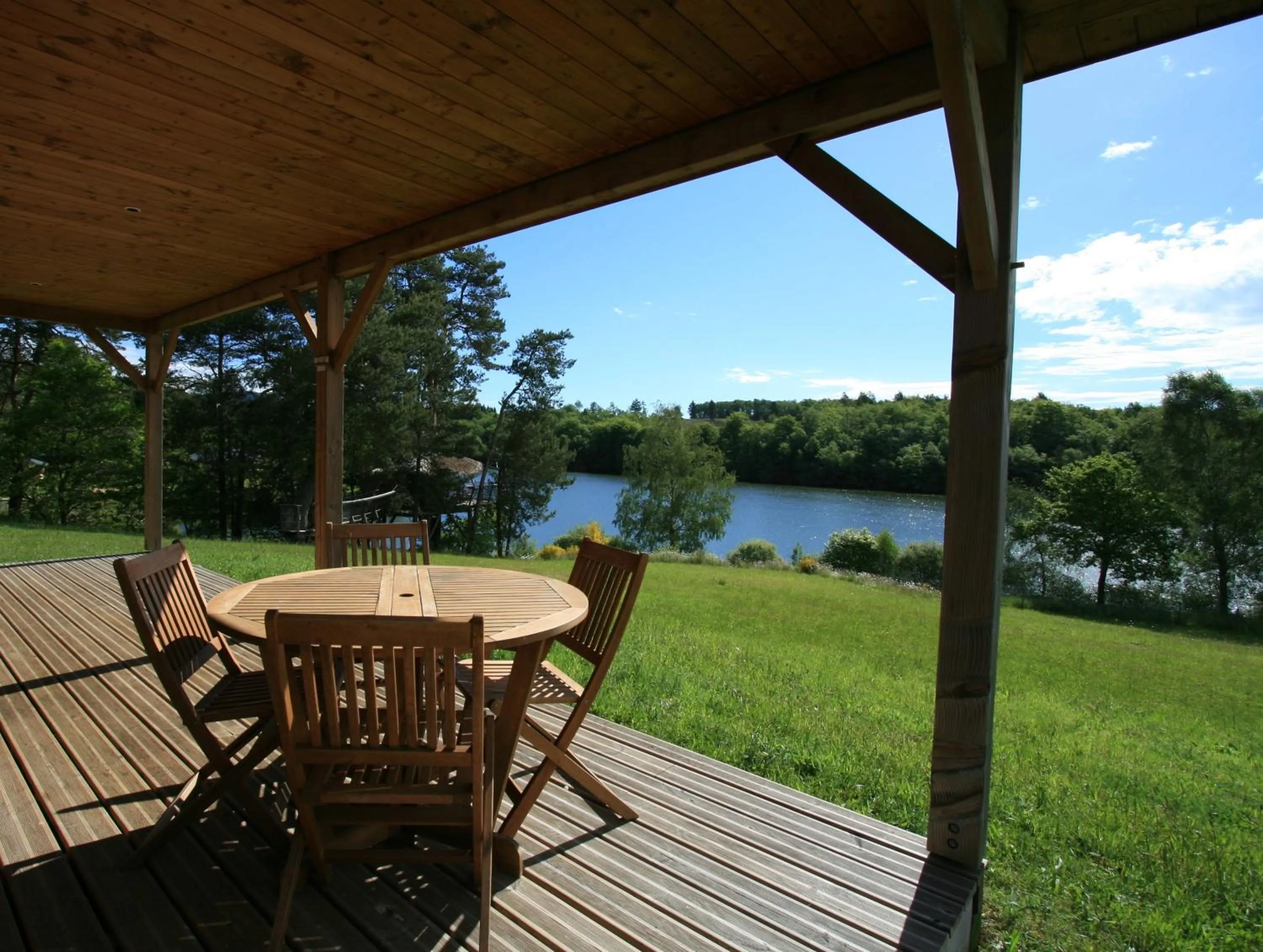 Balcony/Terrace in Vacancéole - Le Domaine des Monédières