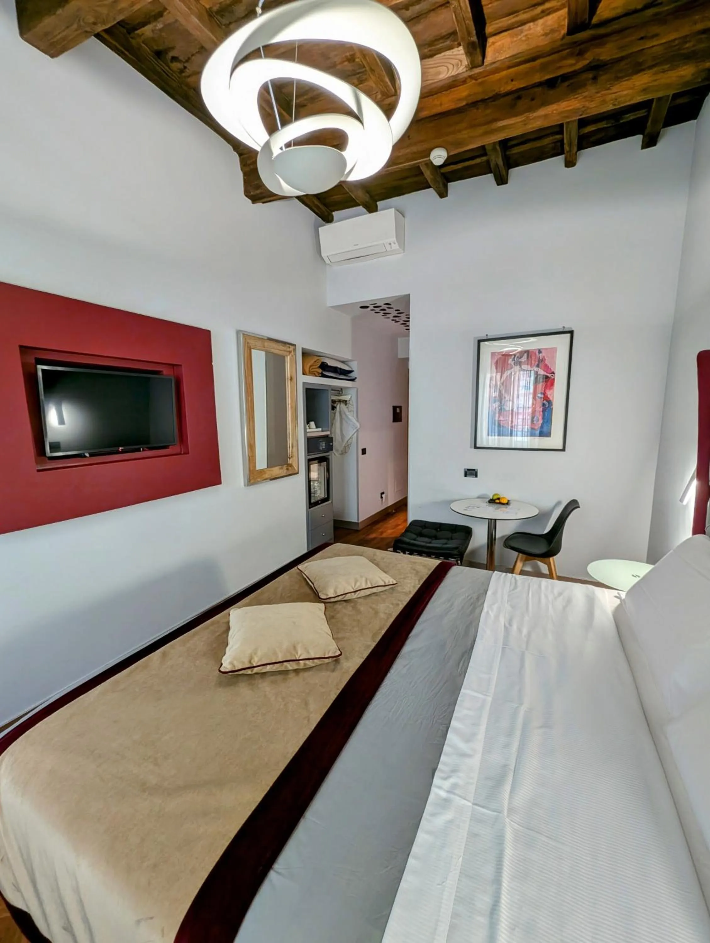 Bed in Relais Forus Inn